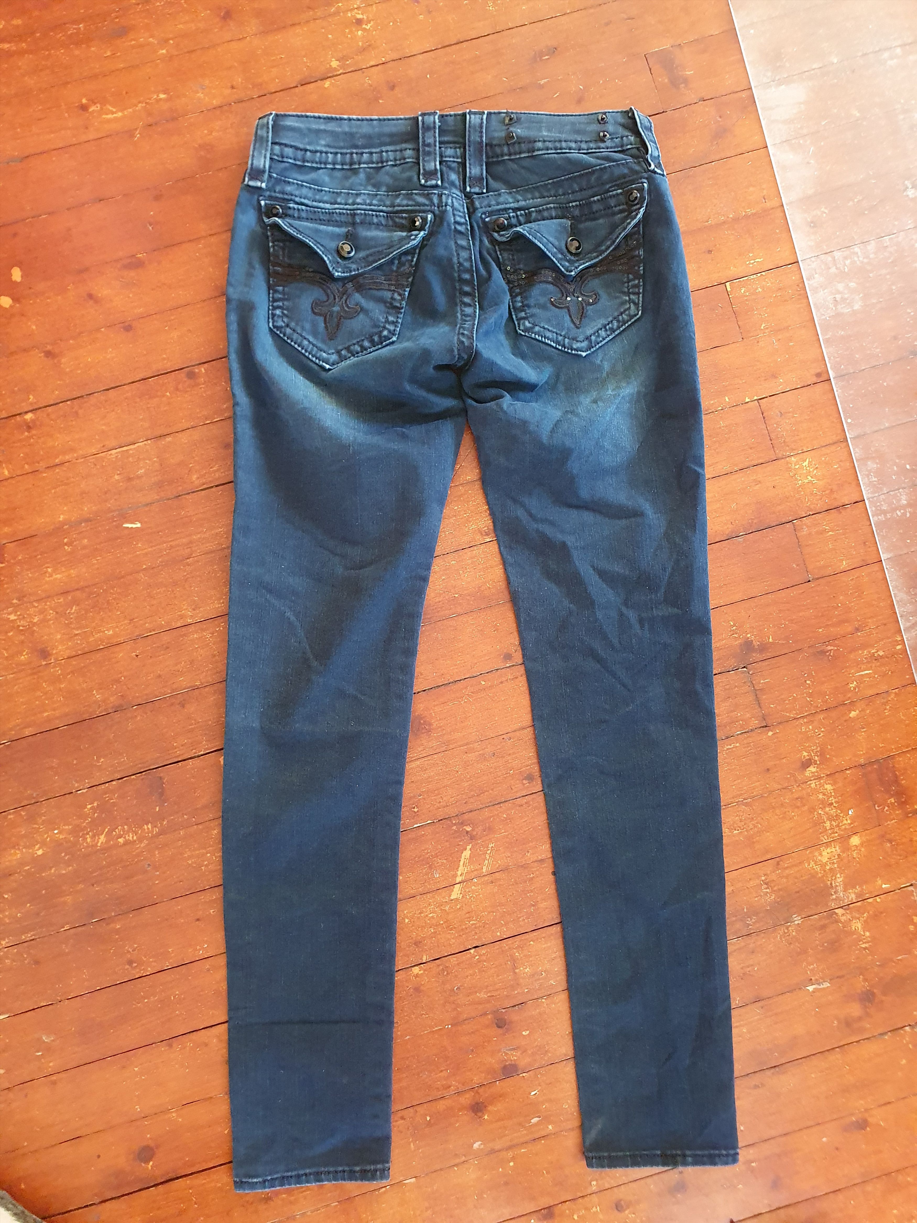 Rock Revival Rock Reviva Women's Evelyn Skinny Jeans sz 28 Size 28" / US 6 / IT 42 - 13 Thumbnail
