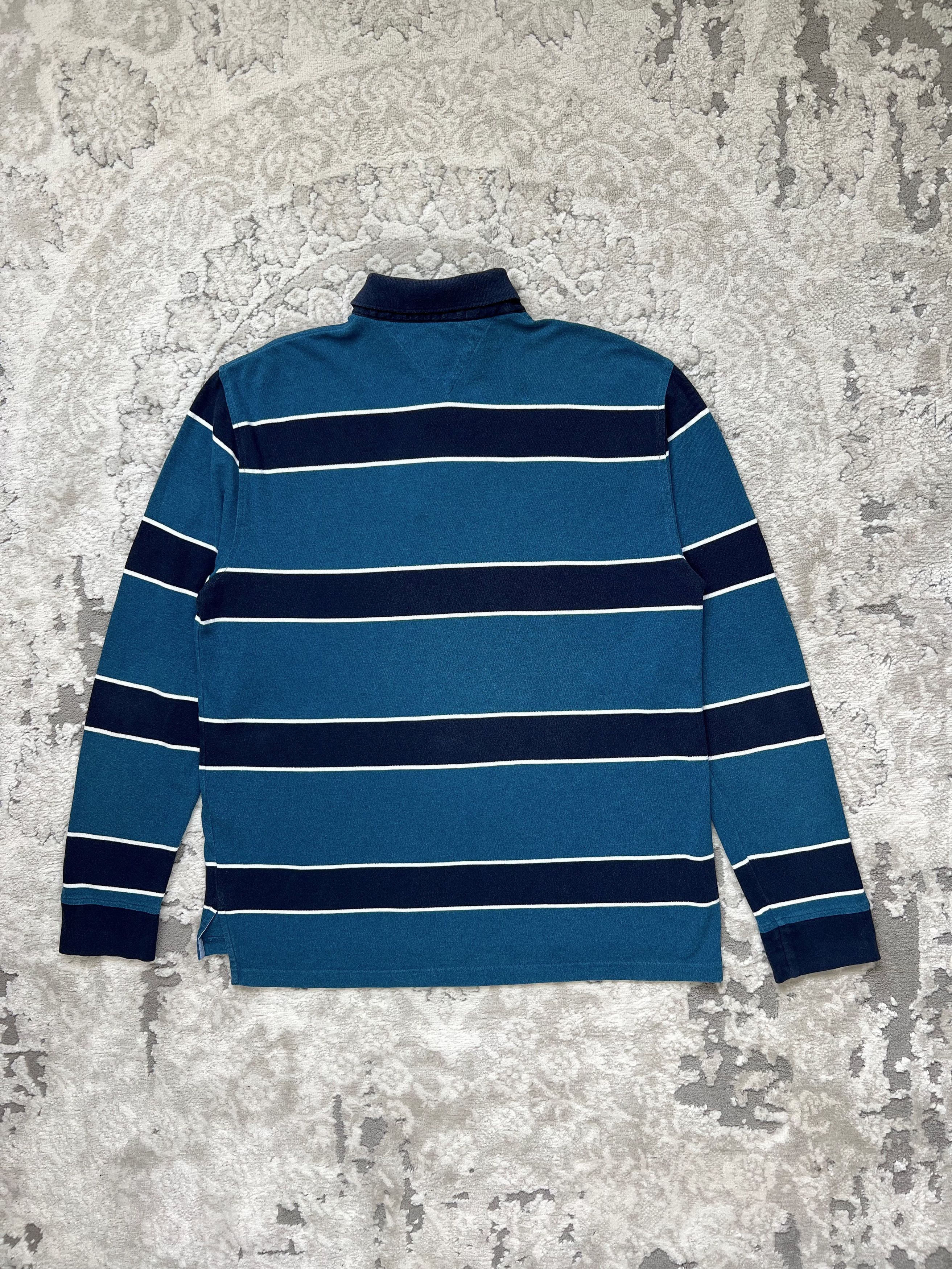 Tommy Hilfiger Tommy Hilfiger Classic Fit Rugby-Style Polo Long Sleeve L Size US L / EU 52-54 / 3 - 9 Thumbnail