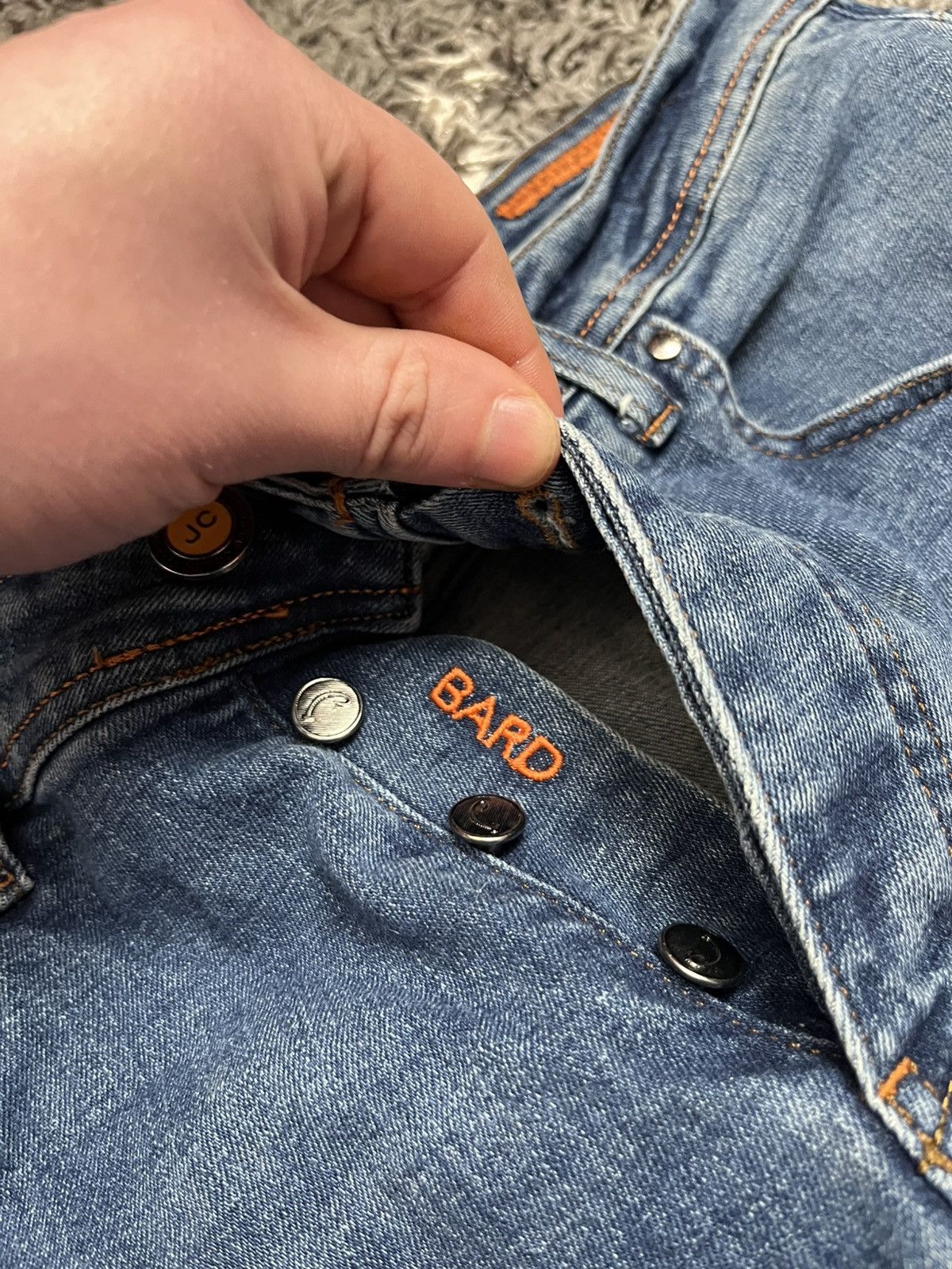 Jacob Cohen Jacob Cohen Bard Slim Luxury Denim - Limited City Edition Size US 34 / EU 50 - 7 Thumbnail