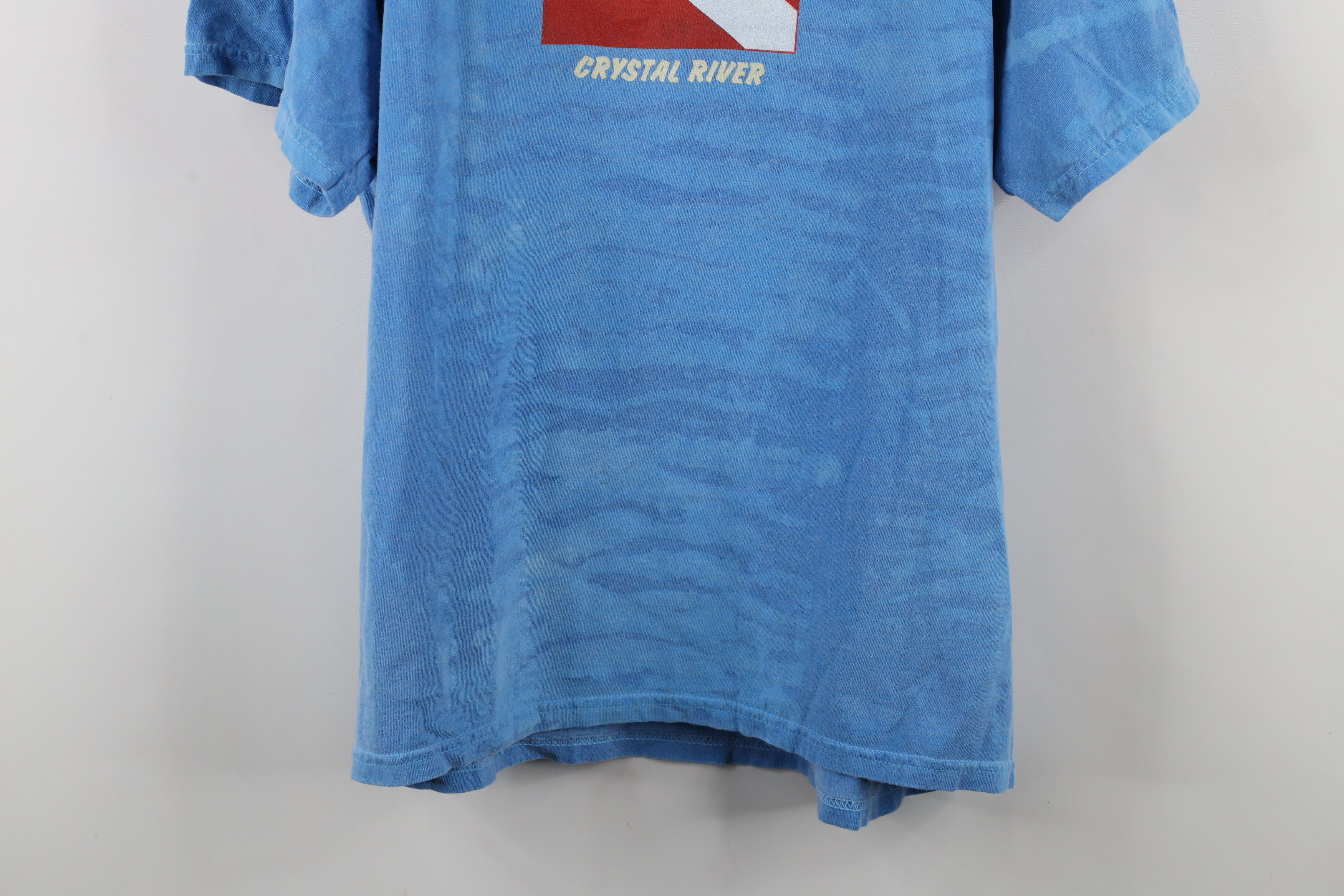 Vintage Vintage 90s Streetwear Wash Manatee Short Sleeve T-Shirt Size US XL / EU 56 / 4 - 3 Thumbnail