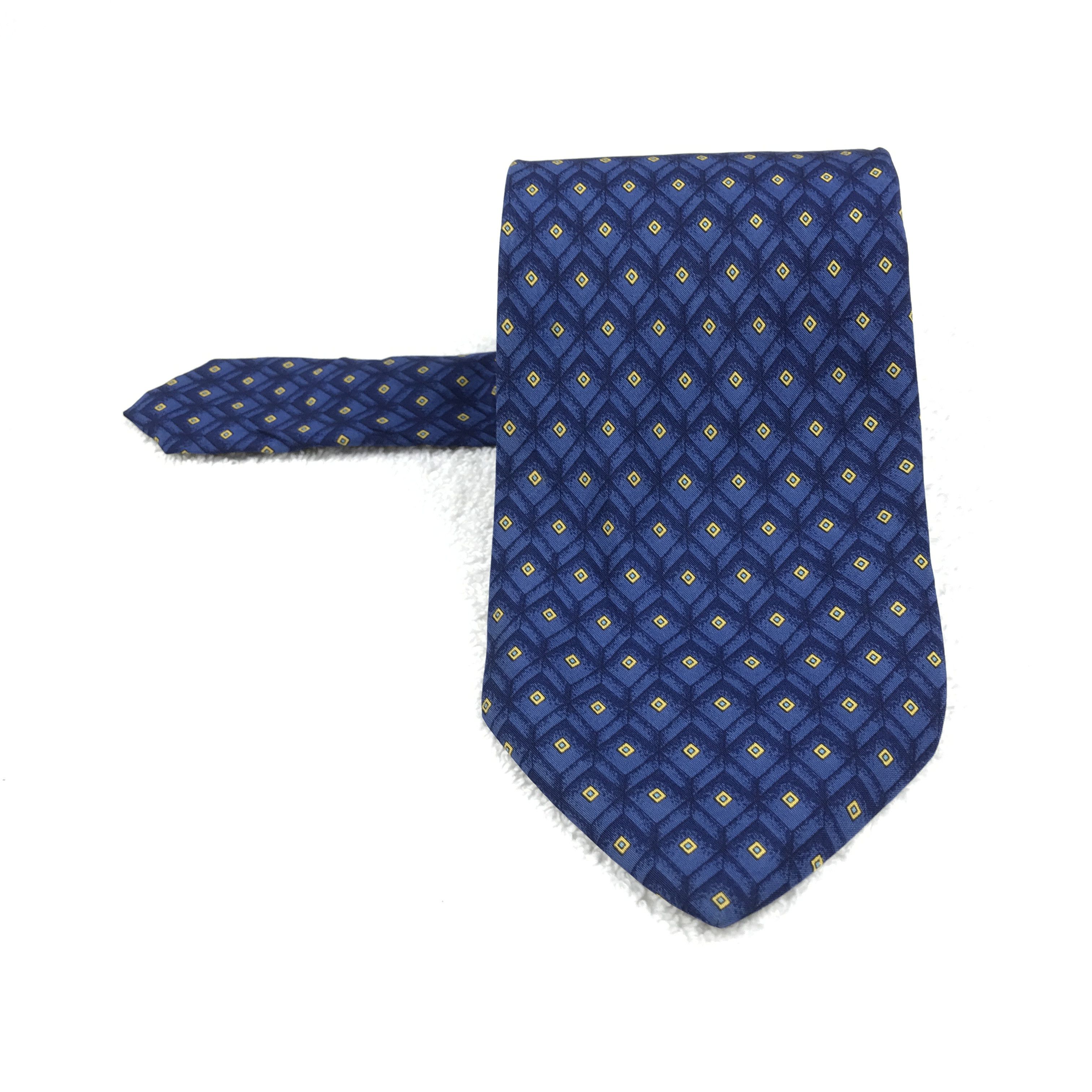 Enrico Coveri × Vintage Vintage Enrico Coveri Silk Necktie Size ONE SIZE - 1 Thumbnail