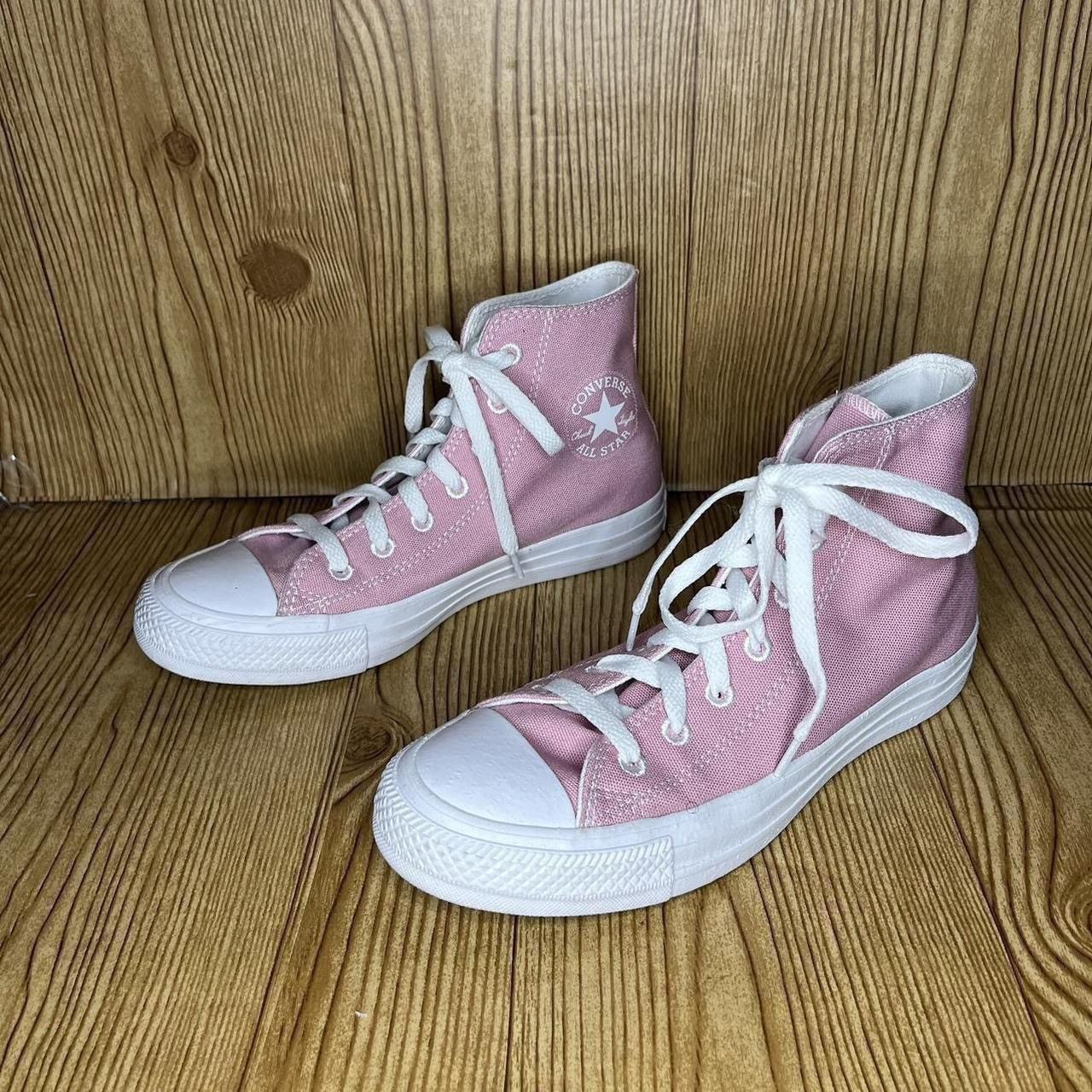 Converse pink high top sneakers custom surplus