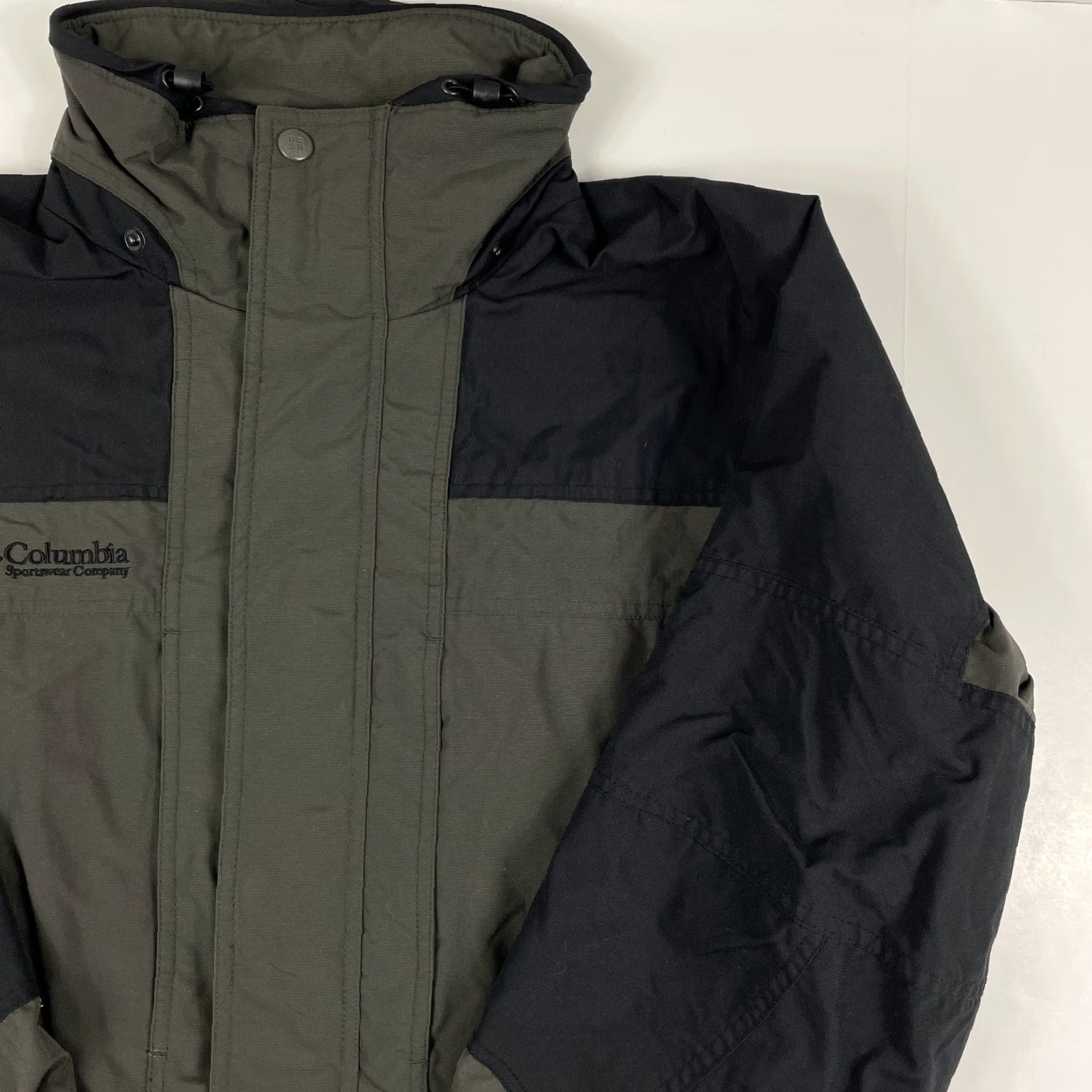 Vintage Columbia Jacket Mens Large Gray Softshell Field Full Zip Skiing Hiking Outdoors Jacket Size US L / EU 52-54 / 3 - 3 Thumbnail
