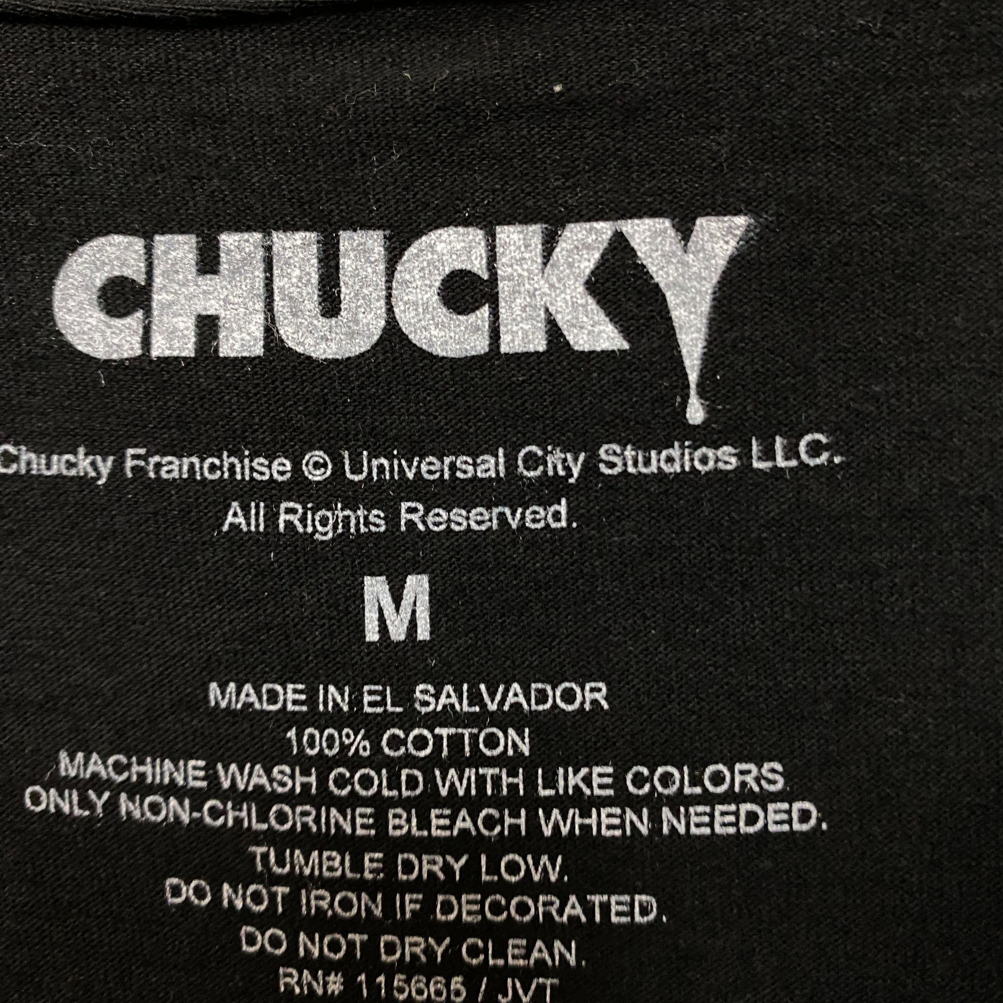 Other Chucky Black and White Portrait Tshirt size medium Size US M / EU 48-50 / 2 - 4 Thumbnail