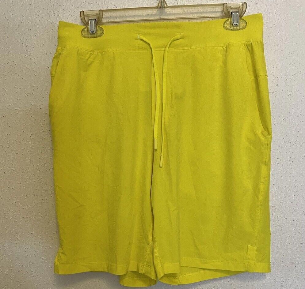 Designer Lululemon T.H.E. Short 9” Linerless Size M Men’s Yellow Size US 32 / EU 48 - 1 Thumbnail