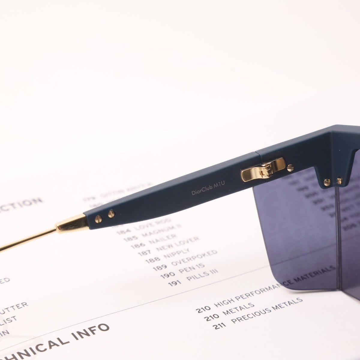 Dior DIOR DIORCLUB M1U SUNGLASSES Size ONE SIZE - 7 Thumbnail