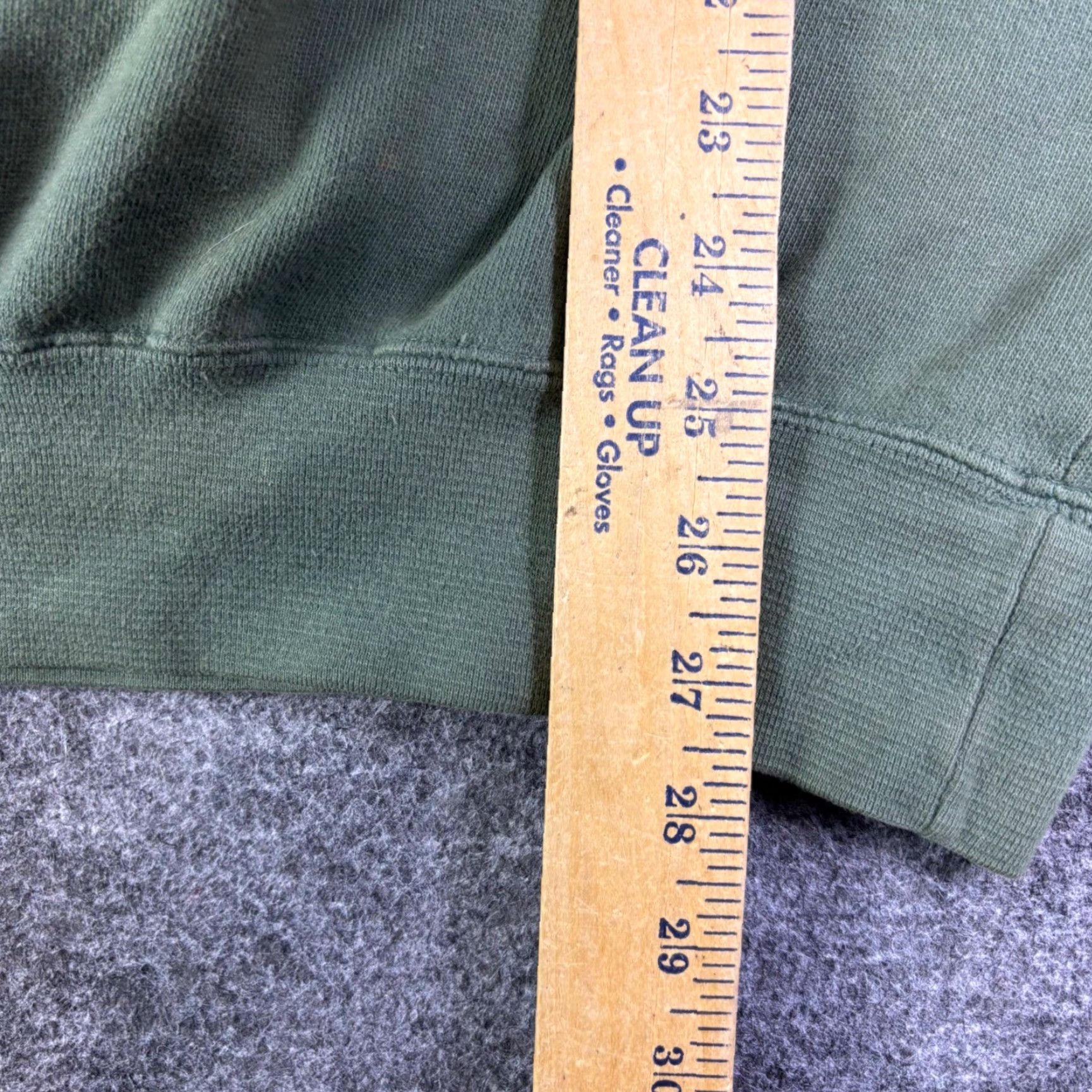 Ralph Lauren VINTAGE Chaps Ralph Lauren Sweatshirt Mens Large GreenCrewneck Faded 90s Size US L / EU 52-54 / 3 - 5 Thumbnail