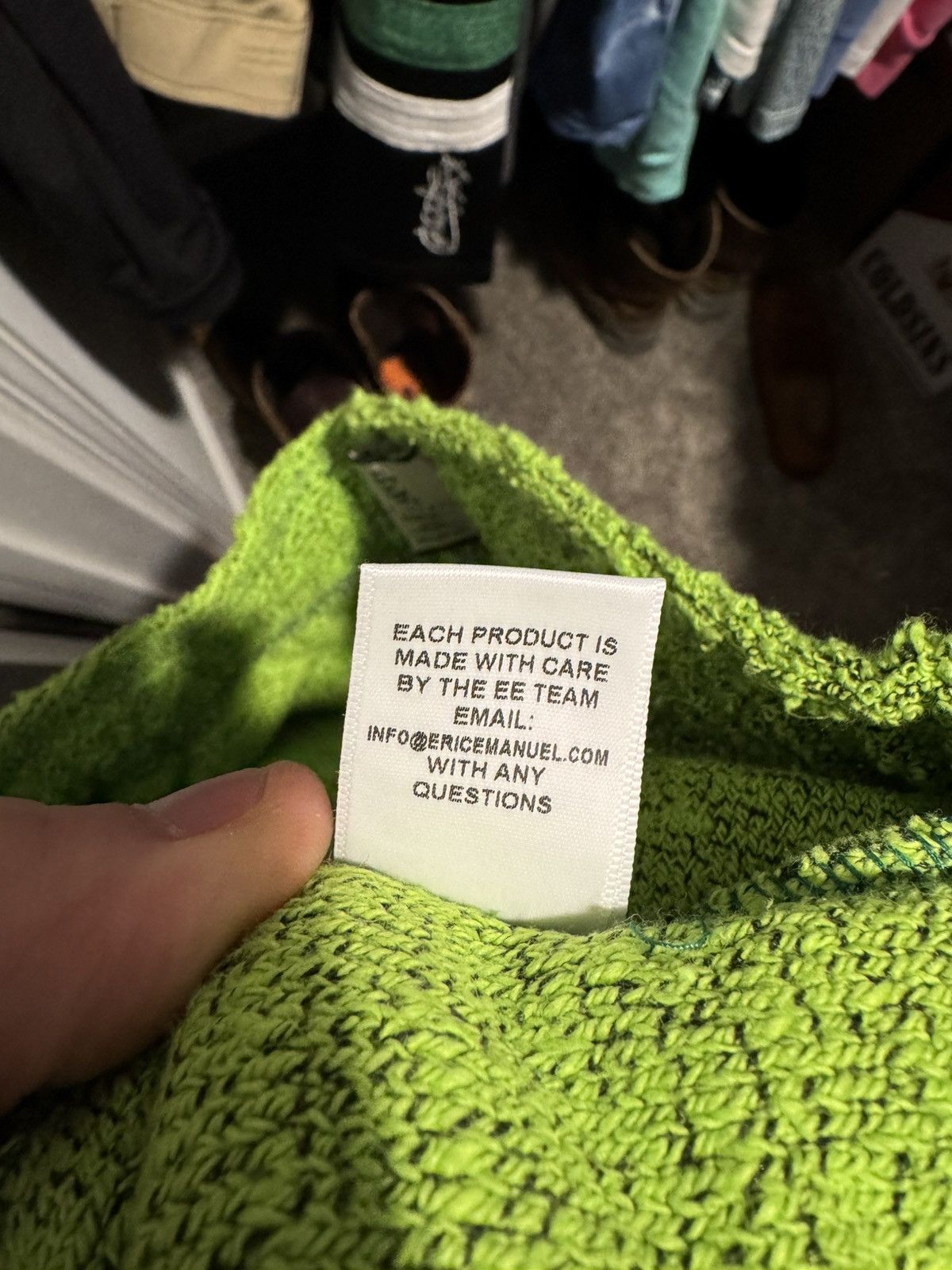 Eric Emanuel Eric Emanuel green terry cloth shorts Size US 36 / EU 52 - 4 Thumbnail