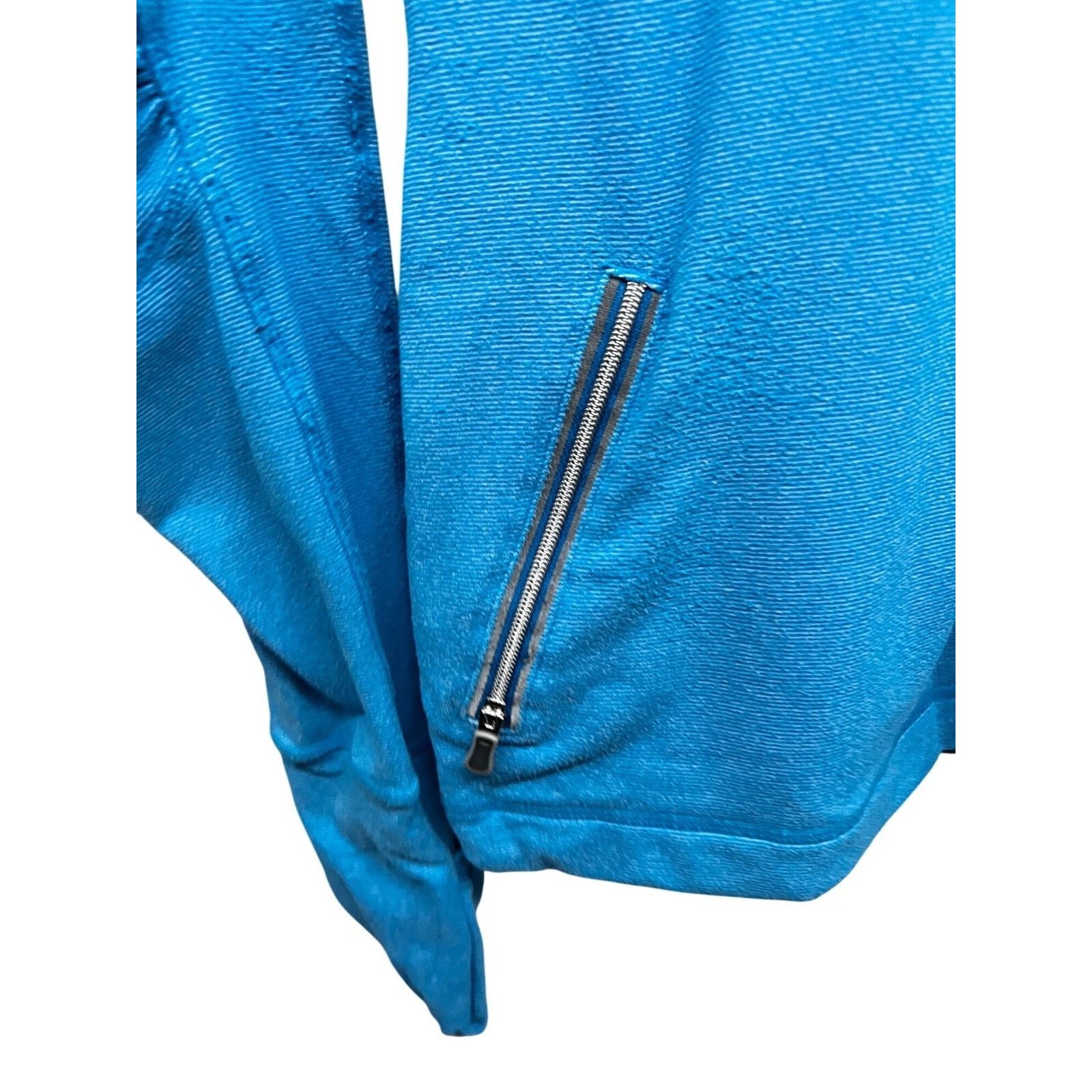 Lululemon Lululemon Run Your Heart Out Blue Hoodie Top Shirt Pockets 6 Size M / US 6-8 / IT 42-44 - 7 Thumbnail