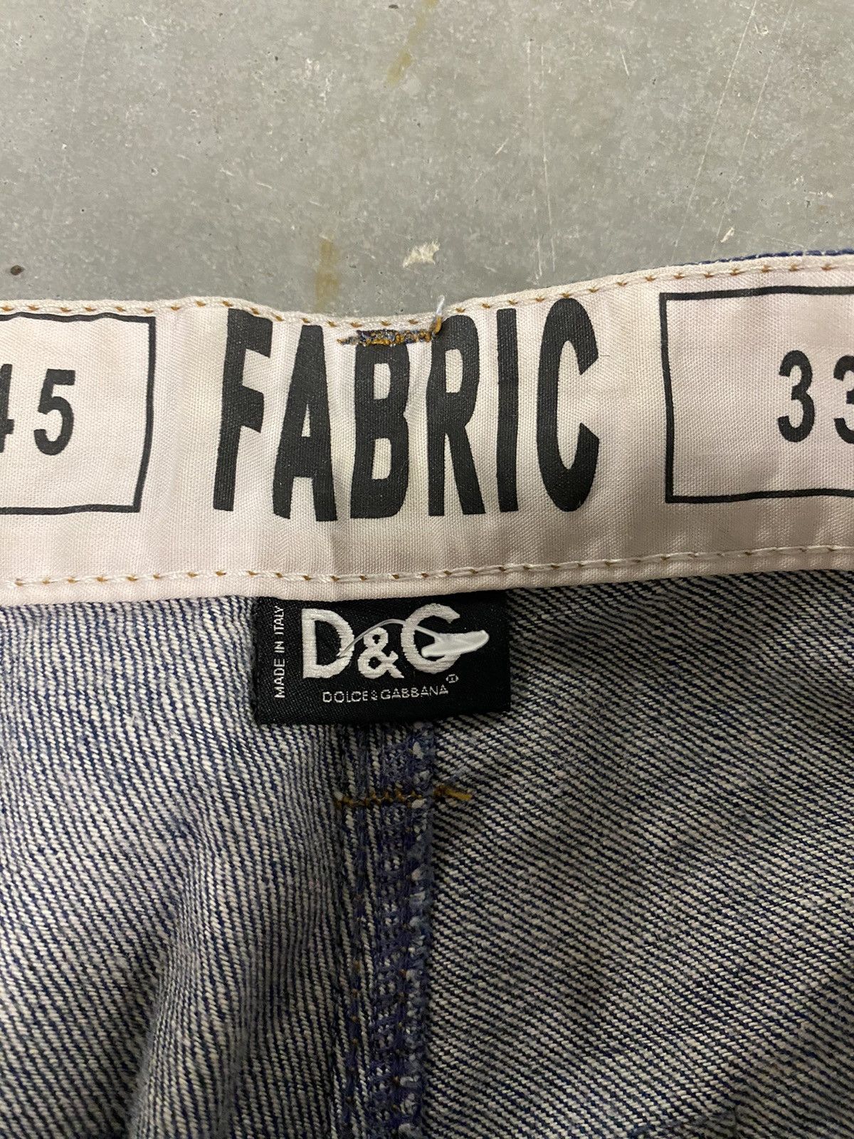 Dolce & Gabbana Dolce & Gabbana AW04 Slim Denim Size US 31 - 8 Thumbnail