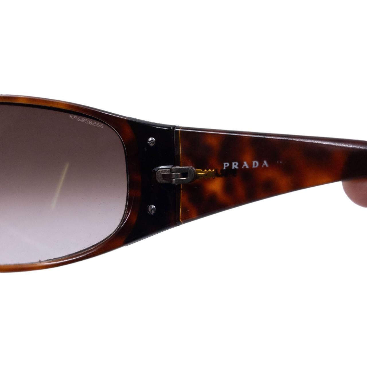 Prada Vintage Prada Tortoise Shell Sunglasses Size ONE SIZE - 5 Thumbnail