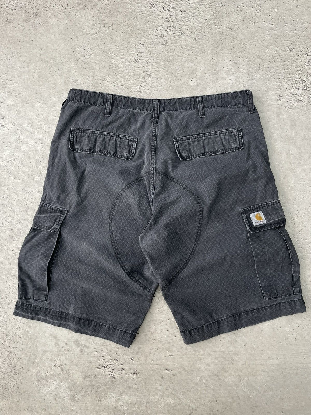 Carhartt Wip Cargo washed Carhartt shorts pants y2k Size US 38 / EU 54 - 7 Thumbnail