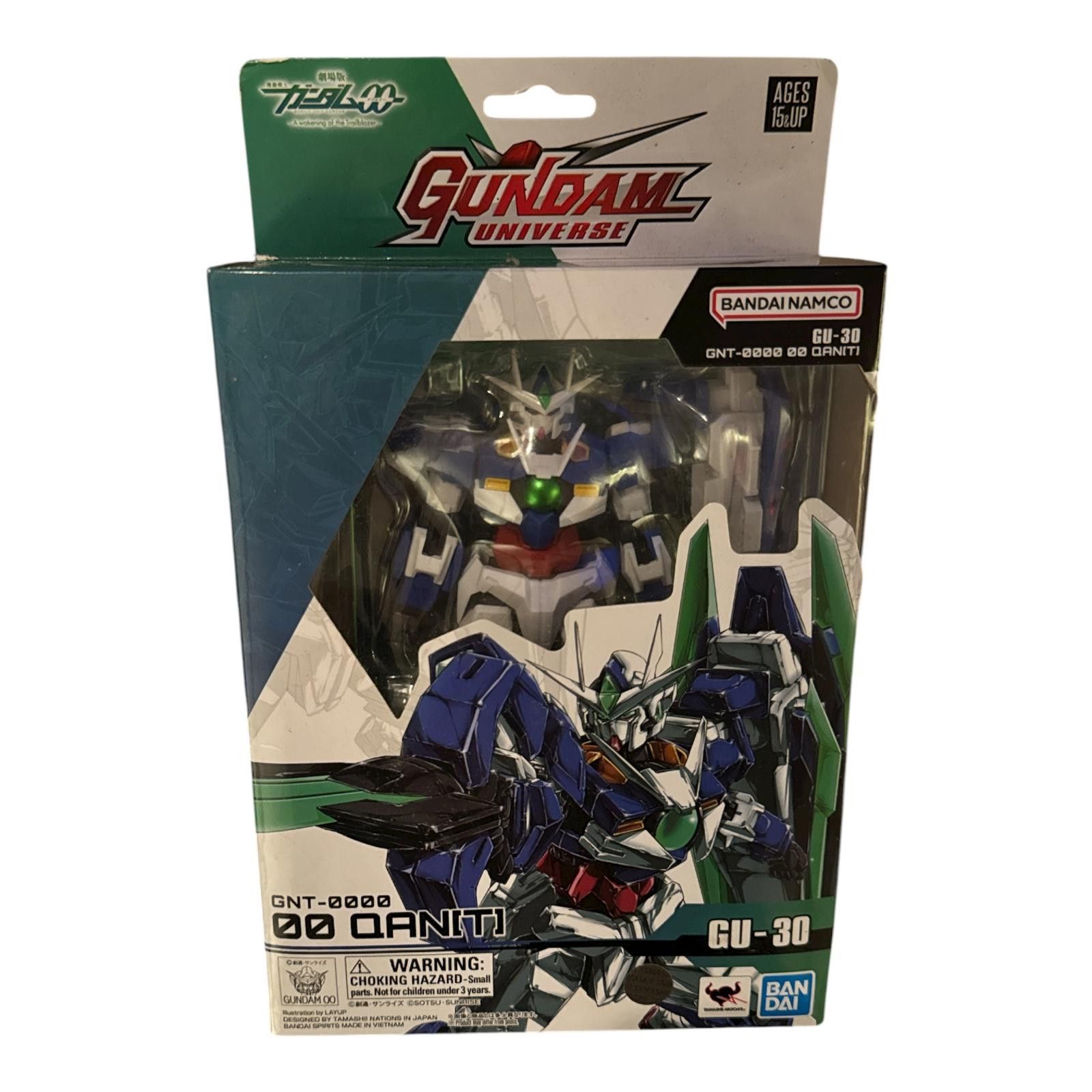 Other Gundam Universe GU-30 00 Qan[T] Action Figure Size ONE SIZE - 1 Thumbnail