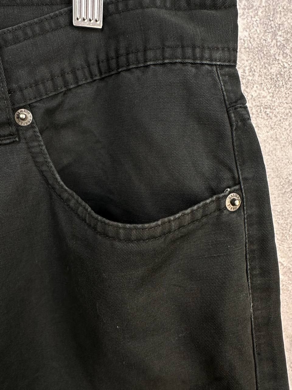 Balmain Balmain Paris Linen Blend Trousers Black Pants Regular Fit Size US 38 / EU 54 - 9 Thumbnail