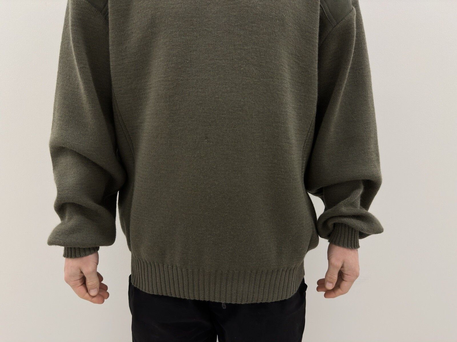 Barbour Vintage Barbour Men Knit Sweater Green Sz C50/127cm Crew Size US XXL / EU 58 / 5 - 5 Thumbnail