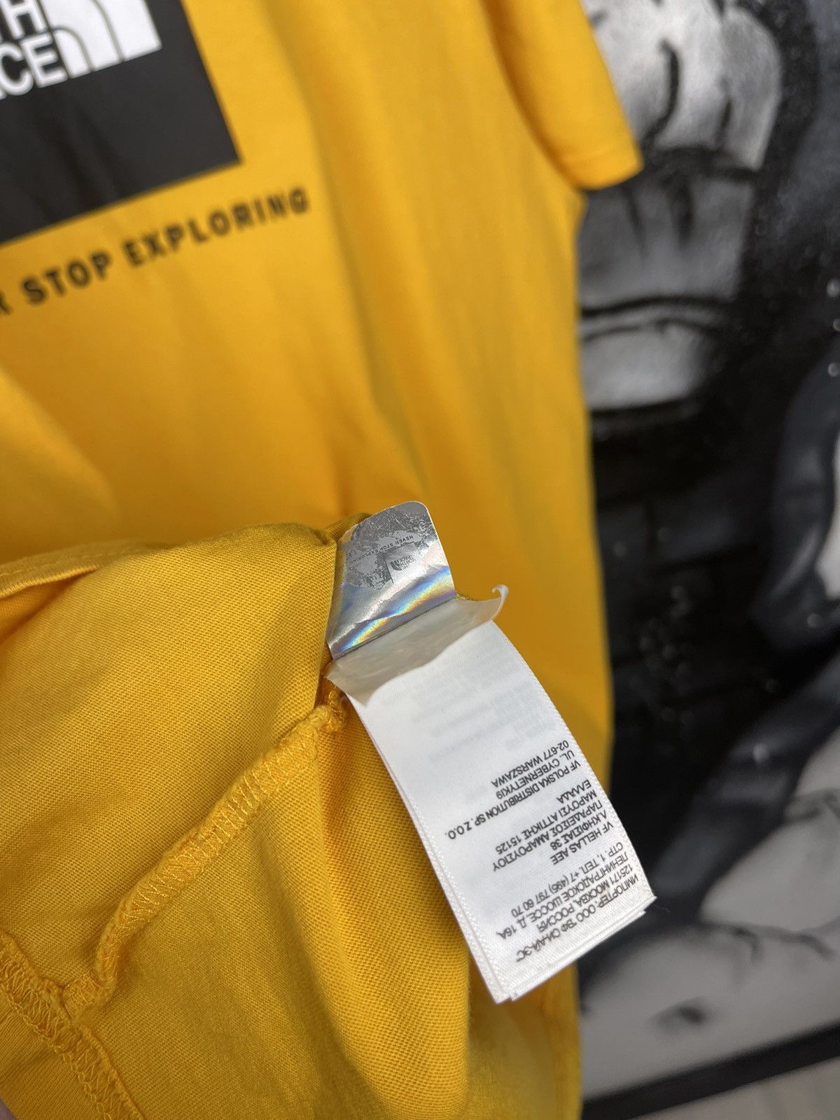 The North Face The North Face Yellow T- Shirt Big logo Men’s Size XL Size US XL / EU 56 / 4 - 10 Thumbnail