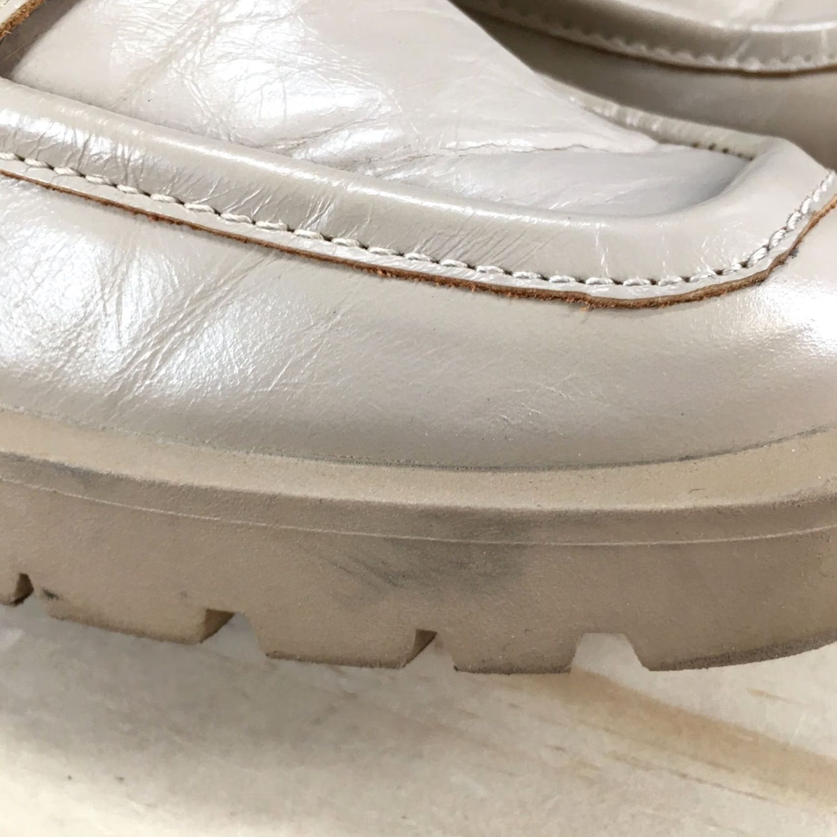 Dolce Vita Dolce Vita Women’s Elias Loafers Beige Slip On Casual Comfort Low Top Shoes Size M / US 6-8 / IT 42-44 - 4 Thumbnail