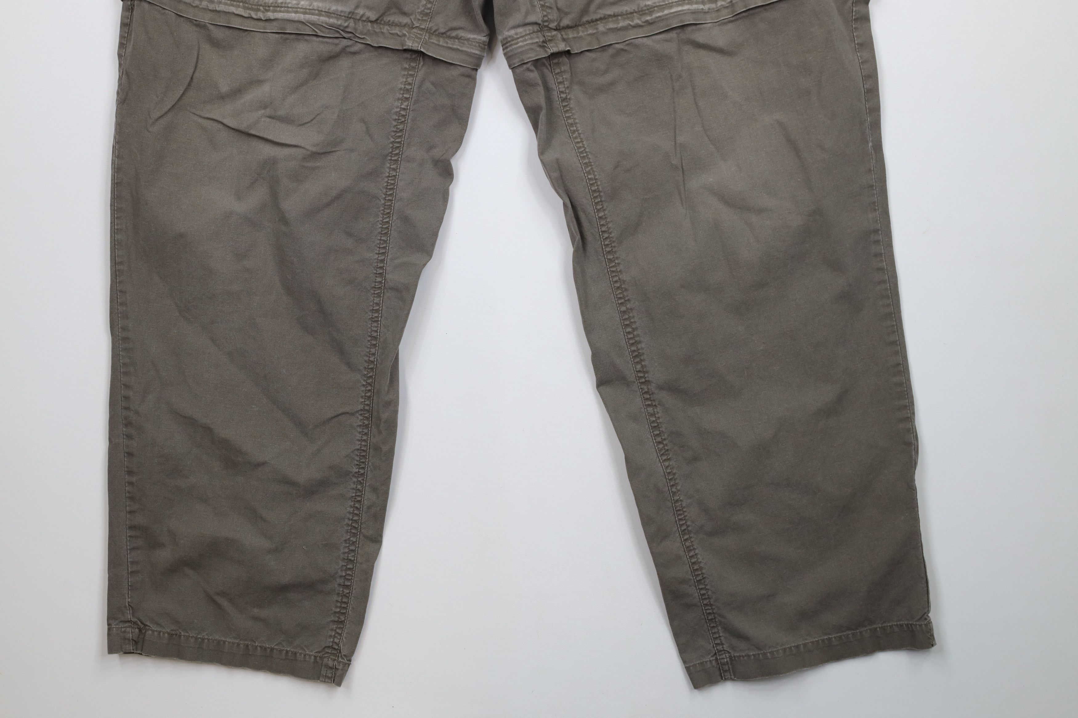 Columbia × Vintage Vintage 90s Columbia Wide Leg Convertible Cargo Pants Shorts Size US 38 / EU 54 - 4 Thumbnail