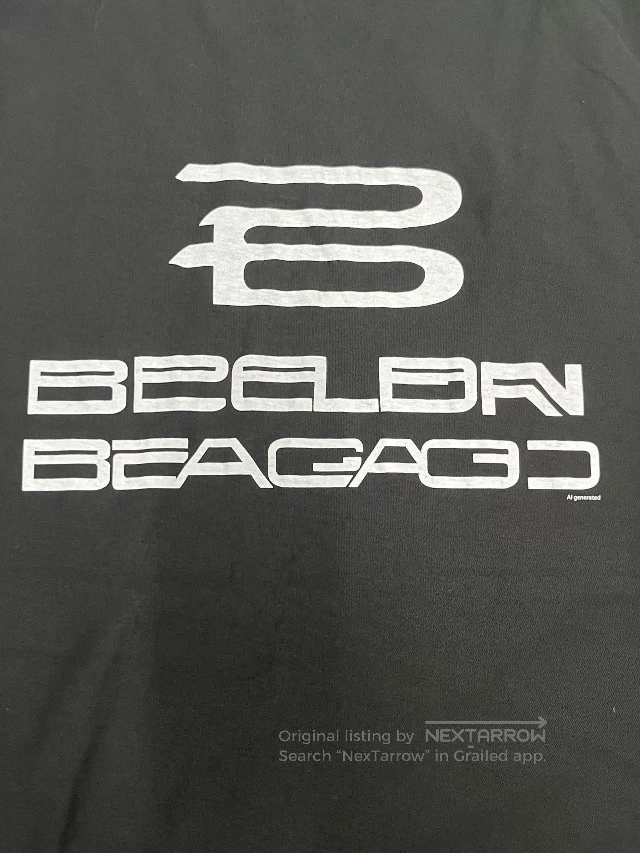 Balenciaga Balenciaga Logo Print Crewneck Short-Sleeve T-Shirt. Size US M / EU 48-50 / 2 - 3 Thumbnail