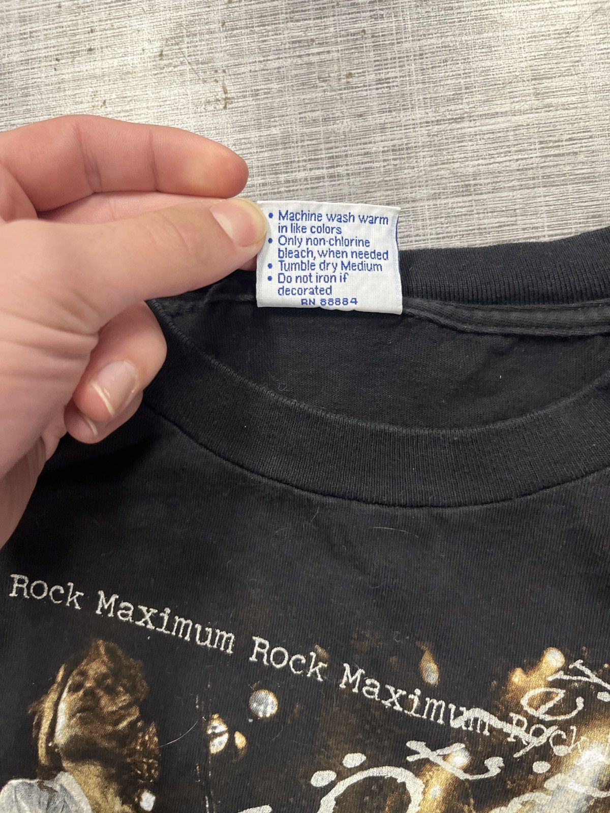 Band Tees × Brockum × Vintage VTG 1999 Mötley Crüe Maximum Rock Tour Tee Size US XL / EU 56 / 4 - 4 Thumbnail