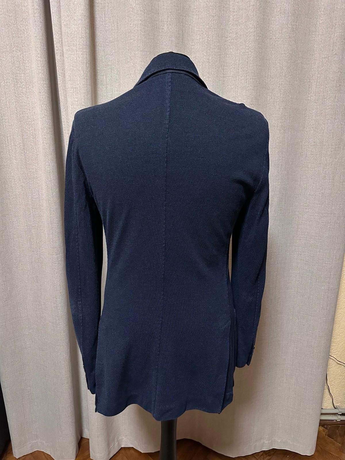 Loro Piana Loro Piana Blazers Blue Silk and Cashmere Sz 50 Size 50R - 5 Thumbnail
