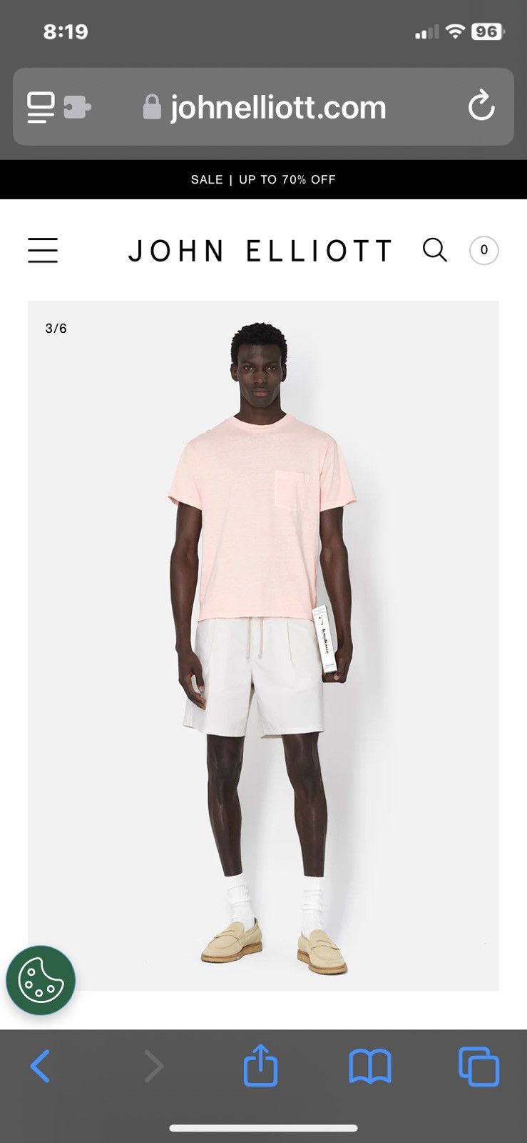 John Elliott John Elliott Studio Shorts sz 4 NWT. Size US 37 - 3 Thumbnail