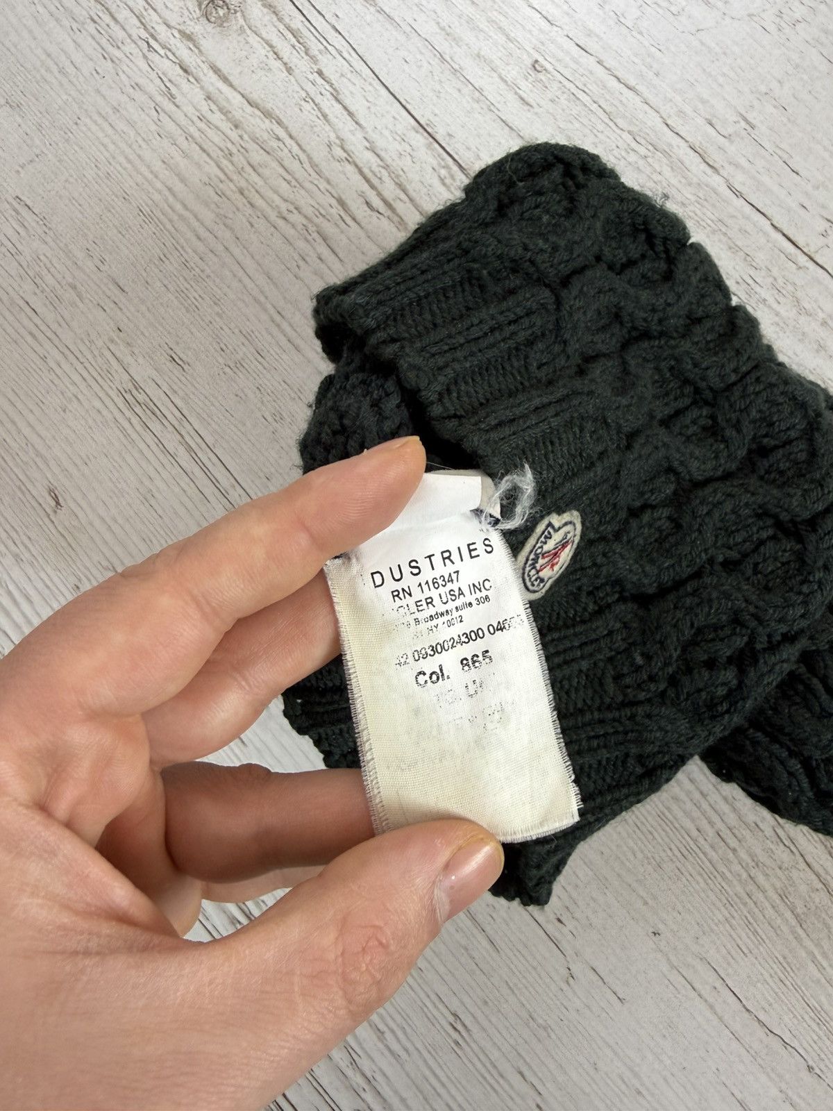 Moncler Womens set moncler hat scarf wool Size ONE SIZE - 7 Thumbnail