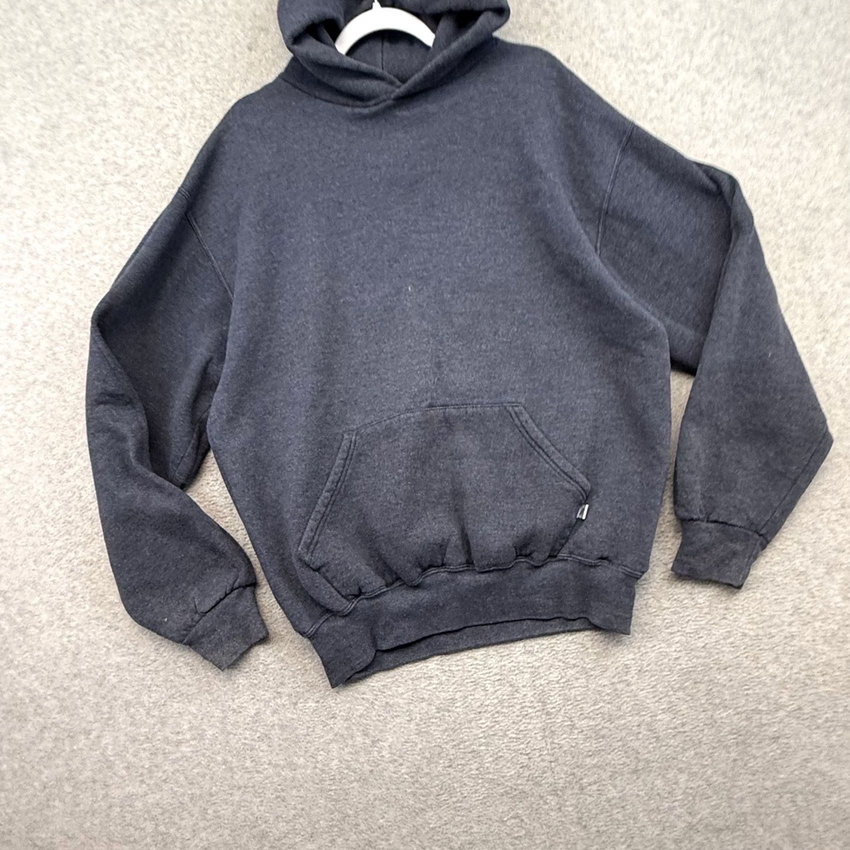 Russell Athletic VINTAGE Russell Athletic Men's Sweatshirt Hoodie Blue LT Big & Tall 90s Classic Logo Embroidered Size US L / EU 52-54 / 3 - 2 Thumbnail