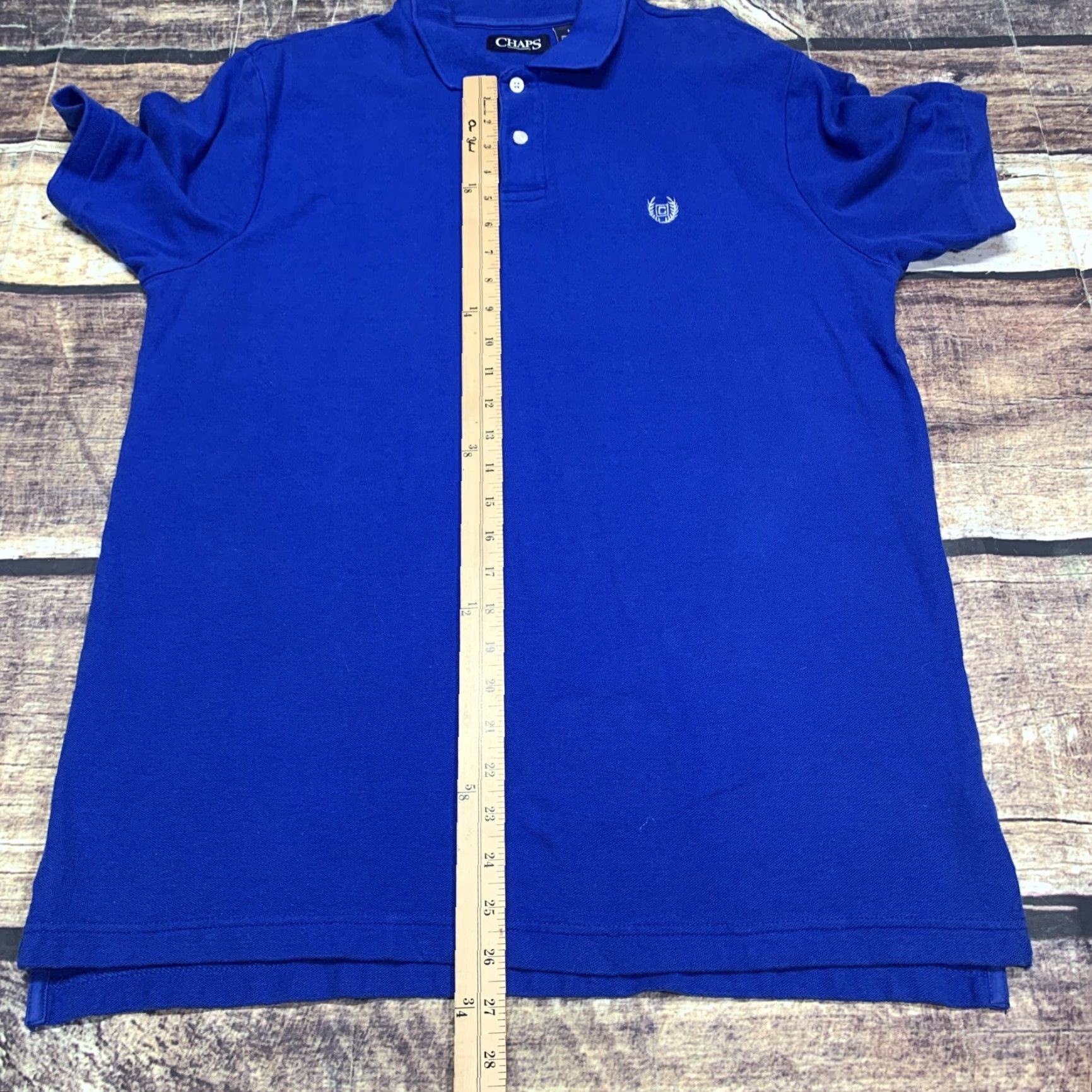 Chaps Chaps Polo Shirt Mens M Blue Casual Embroidered Beach Golf Cotton Polo Shirt Mens Medium Blue Embroidered Logo Beach Golf Casual Size US M / EU 48-50 / 2 - 4 Thumbnail