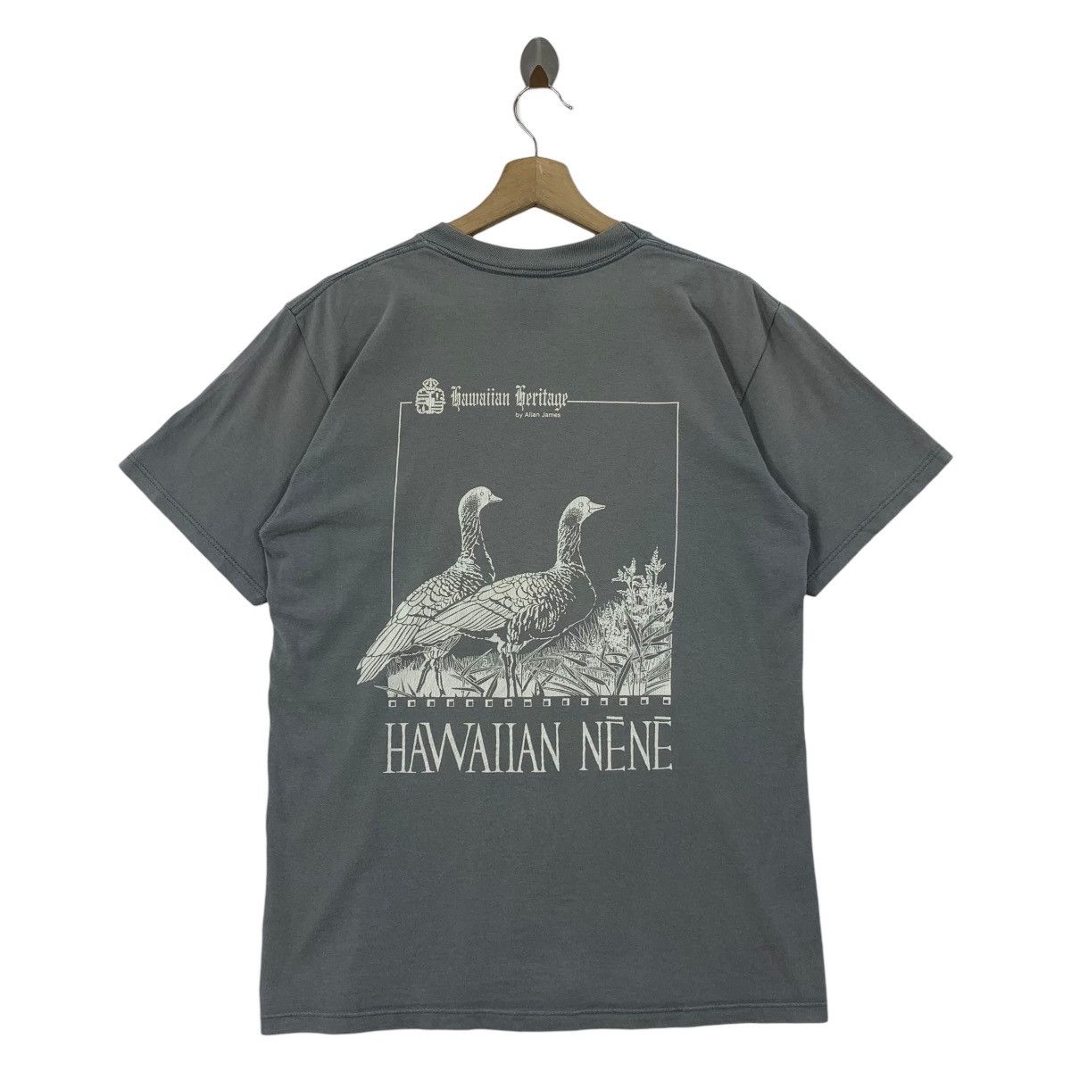 Jerzees × Vintage Vintage HAWAIIAN HERITAGE backhit printed art tee Size US M / EU 48-50 / 2 - 1 Thumbnail