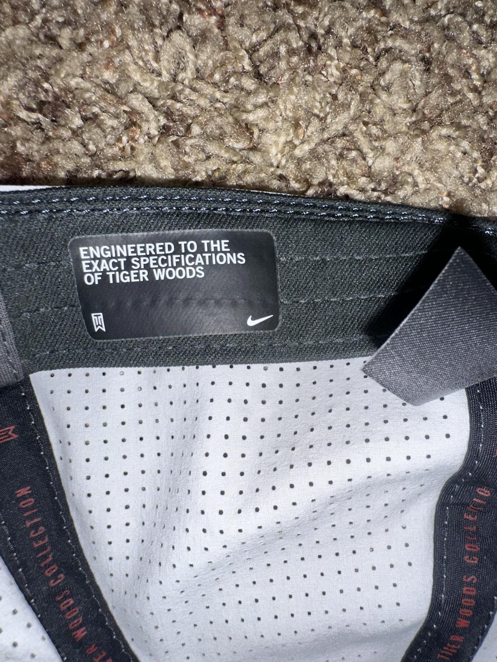 Nike Nike AeroBill Tiger Woods Heritage86 Golf Cap Hat Size ONE SIZE - 10 Thumbnail