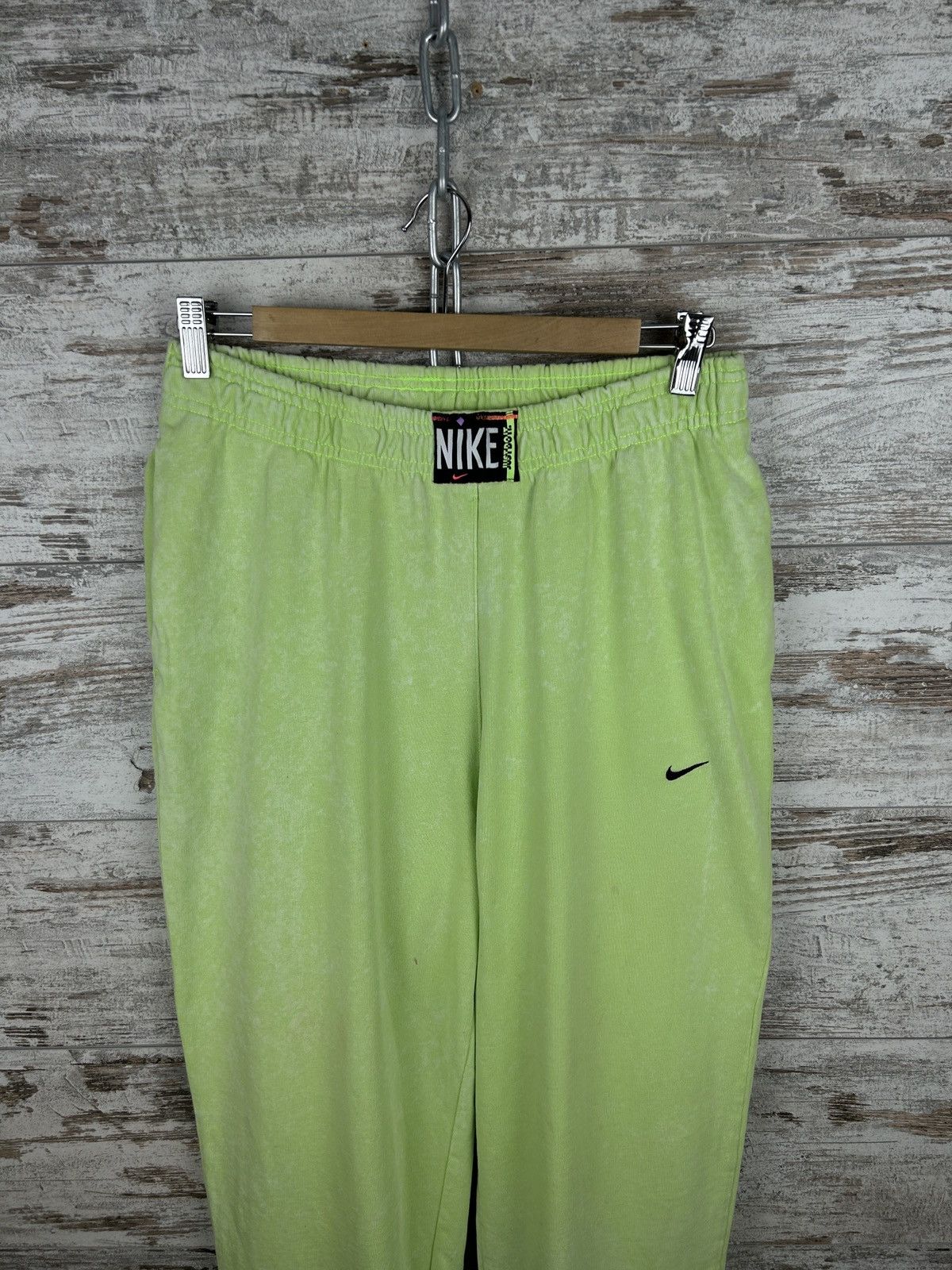Nike Women’s Nike swoosh Sweatpants pants drill garment dyed y2k Size 32" / US 10 / IT 46 - 5 Thumbnail