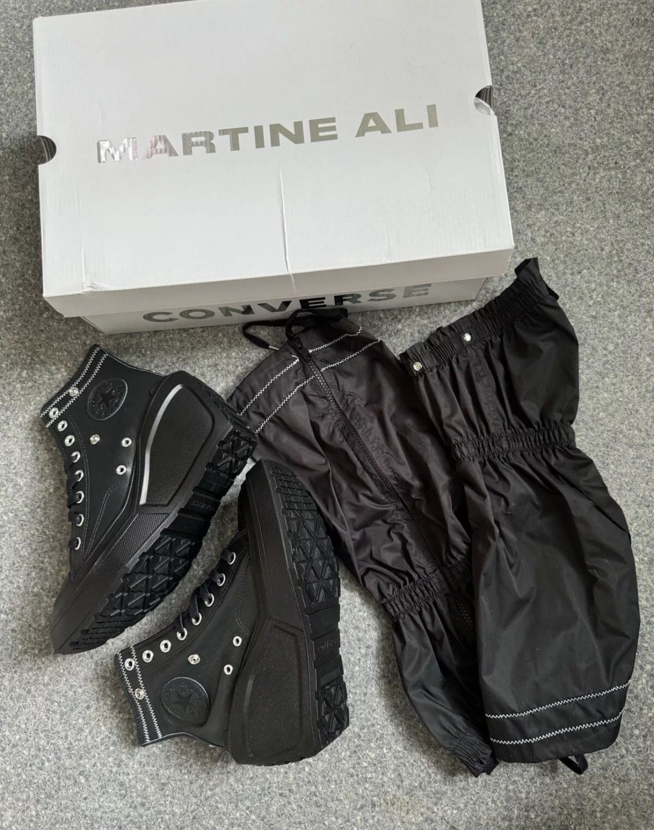 Converse × Martine Ali Converse x Martine Ali Chuck 70 De Luxe Chuck Black Wedge Size US 7.5 / IT 37.5 - 14 Thumbnail