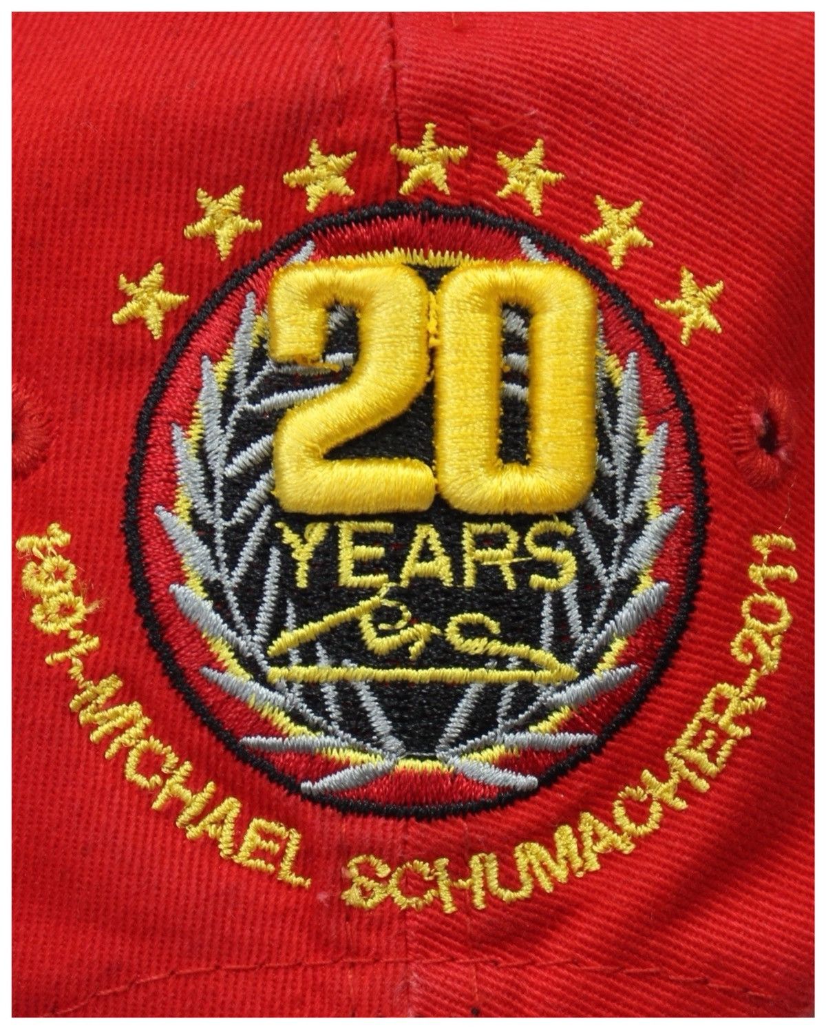 Ferrari × Vintage 2011 MICHAEL SCHUMACHER 20 YEARS COMMEMORATIVE CAP Size ONE SIZE - 6 Thumbnail