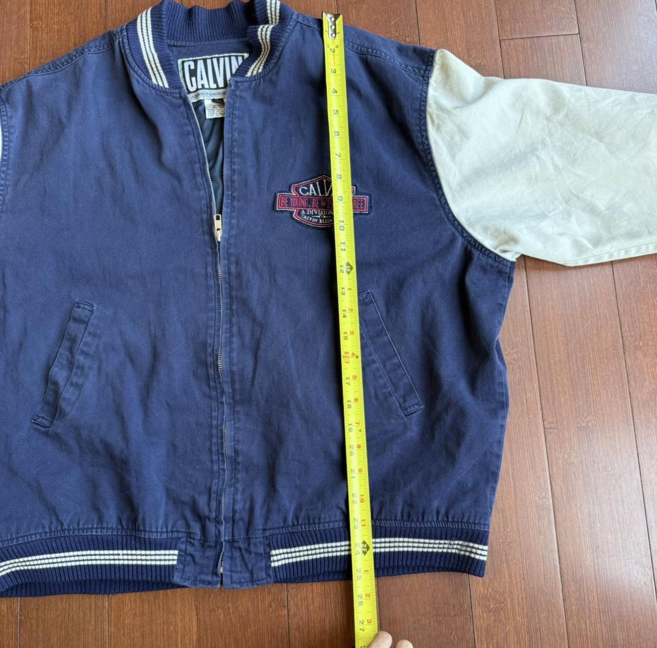 Calvin Klein Vintage 80s Calvin Klein Varsity Jacket Size US S / EU 44-46 / 1 - 8 Thumbnail