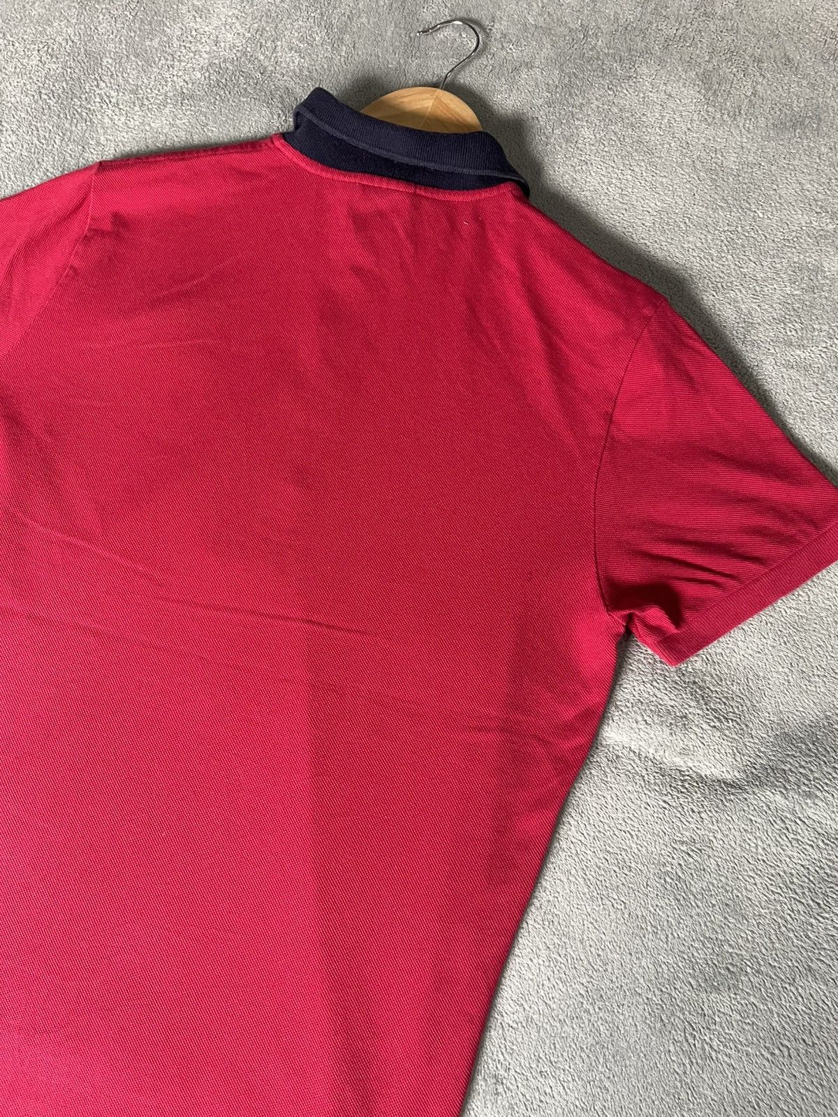 Lacoste VINTAGE BIG LOGO LACOSTE DEPUIS 1927 PARIS TSHIRT COLLAR Size US M / EU 48-50 / 2 - 14 Thumbnail