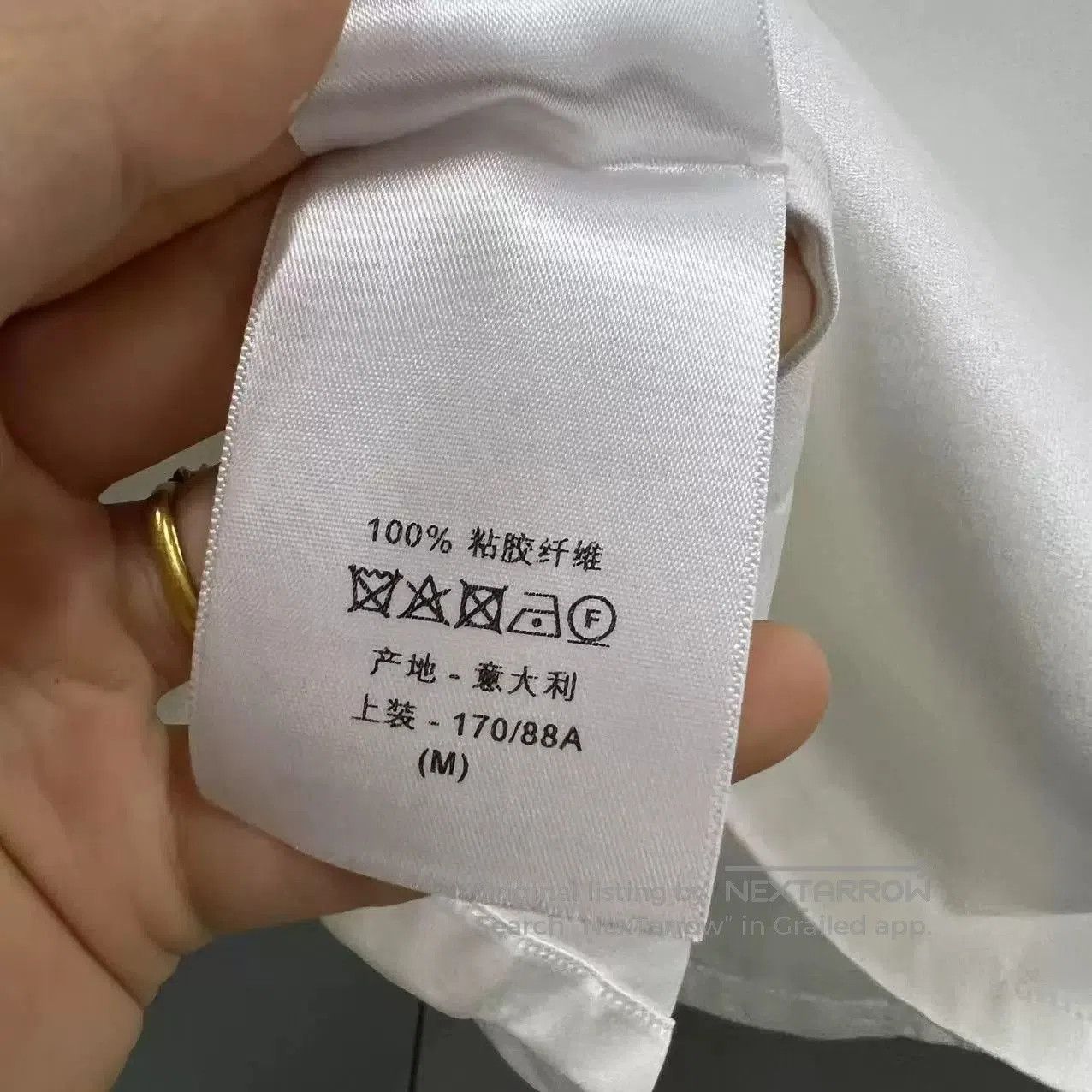 Dior Dior Silk Short-Sleeve Shirt. Size M / US 6-8 / IT 42-44 - 5 Thumbnail