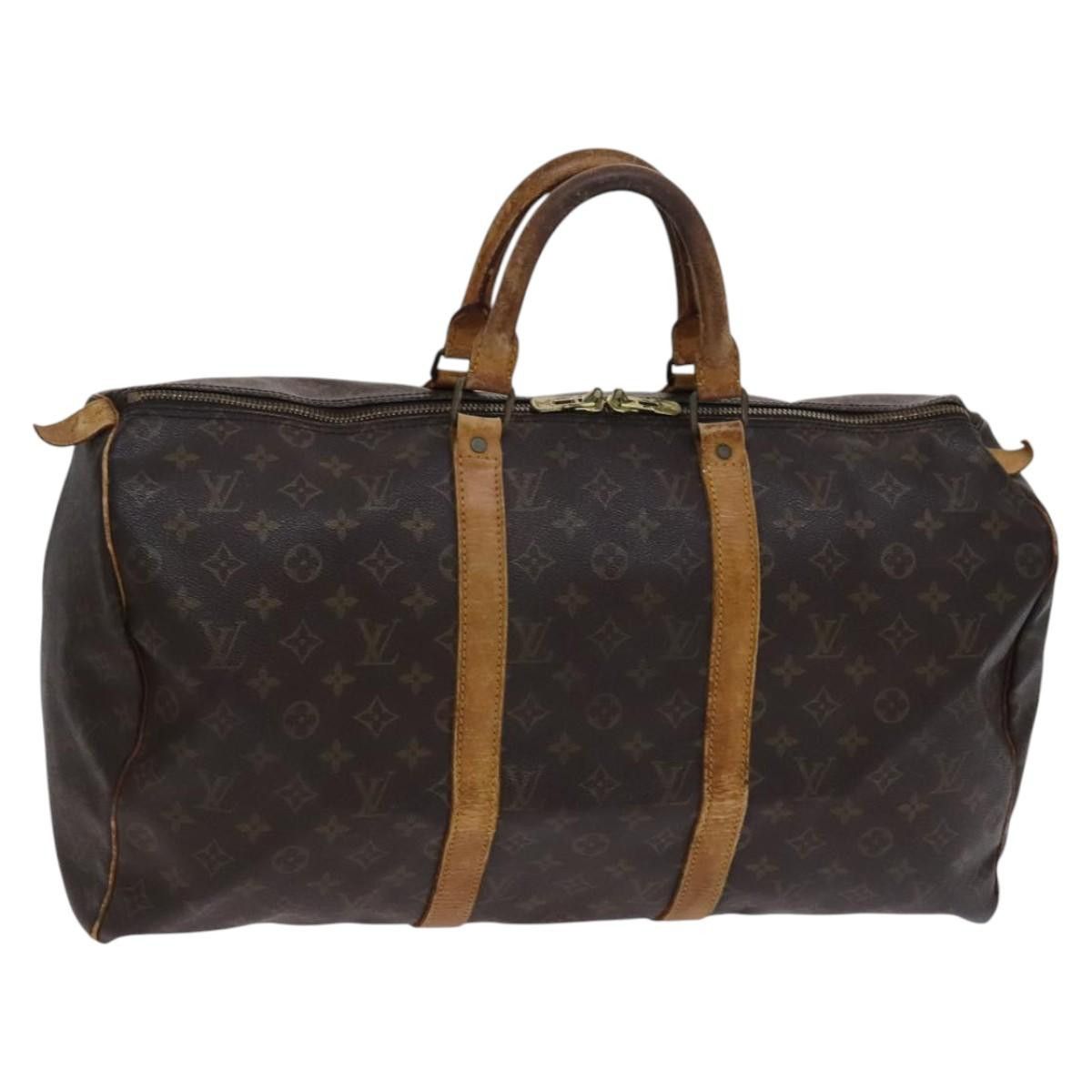 Louis Vuitton LOUIS VUITTON Monogram Keepall 50 Boston Bag M41426 Size ONE SIZE - 1 Thumbnail
