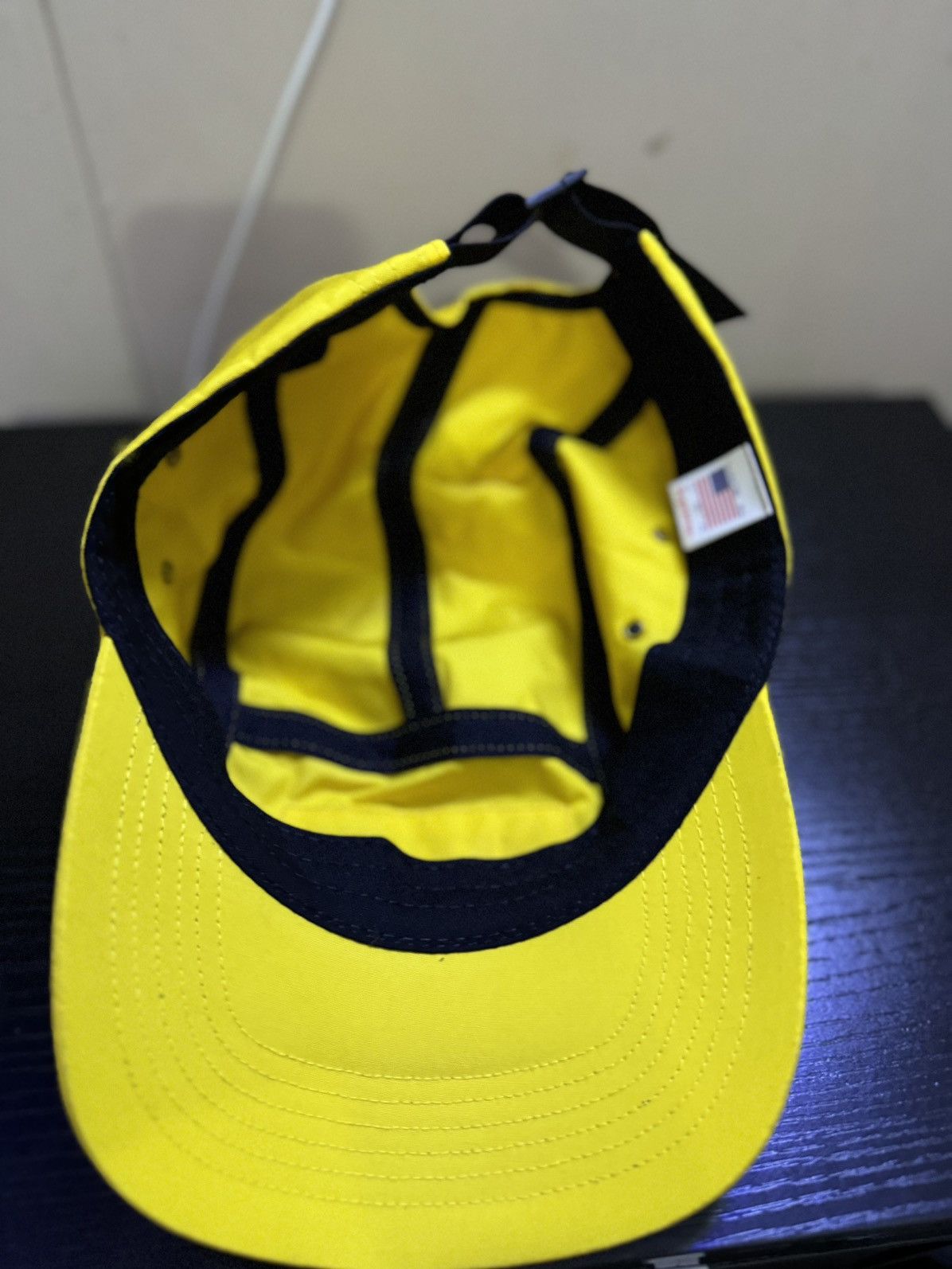 Supreme Yellow Supreme SS21 reversed label camo hat Size ONE SIZE - 5 Thumbnail