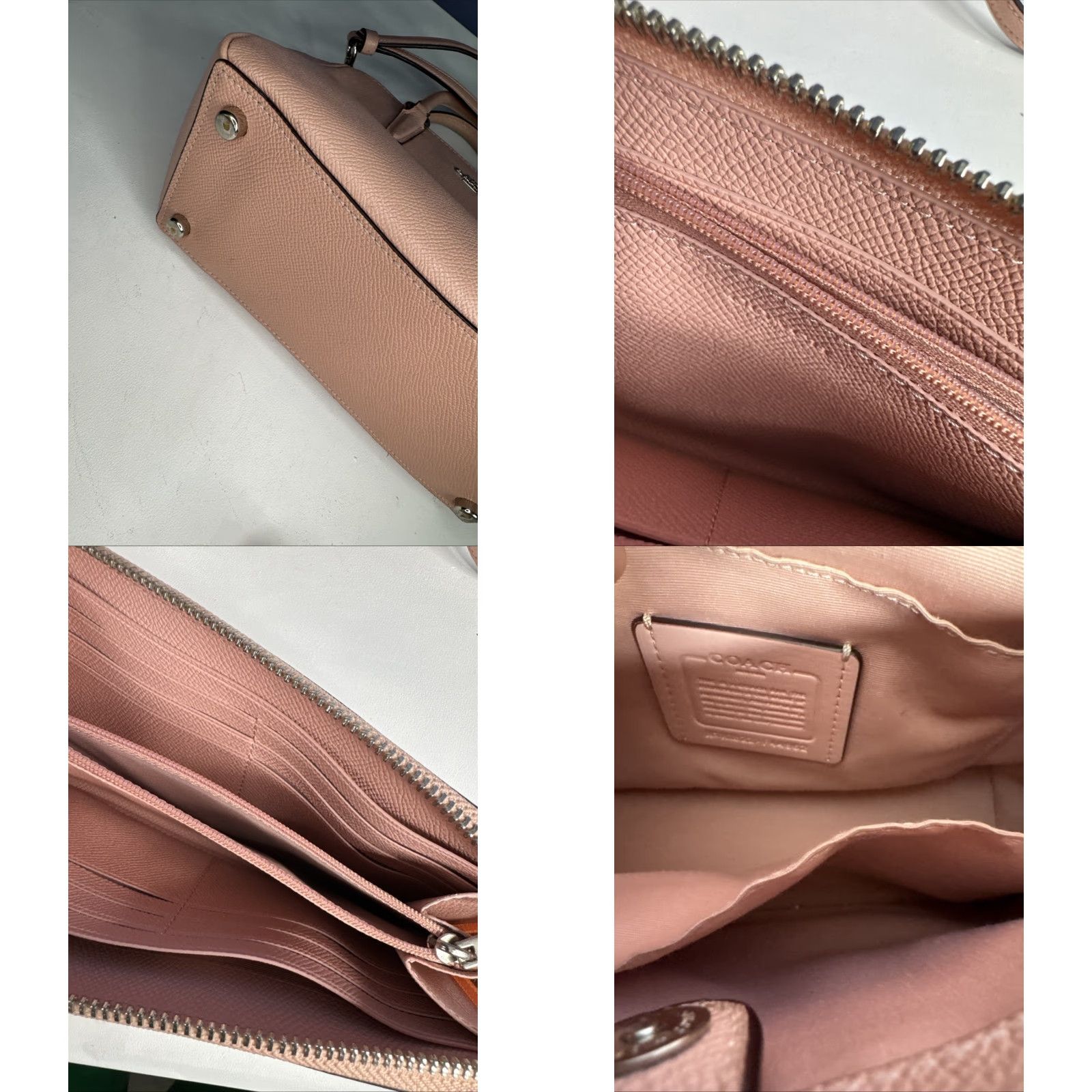 Coach Coach Bag Crossbody Mini Surrey Carryall Pink With Wallet Women Purse Size ONE SIZE - 10 Thumbnail