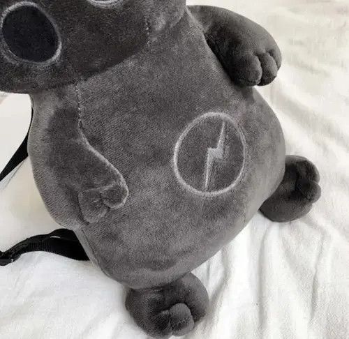 Japanese Brand Black Pikachu backpacks Size ONE SIZE - 2 Thumbnail