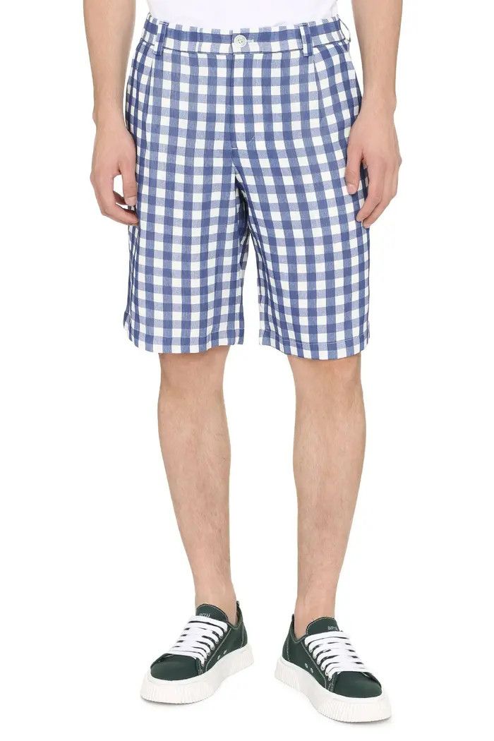 Jacquemus o1mle1124 Gelati Shorts in Blue/White Size US 30 / EU 46 - 3 Thumbnail