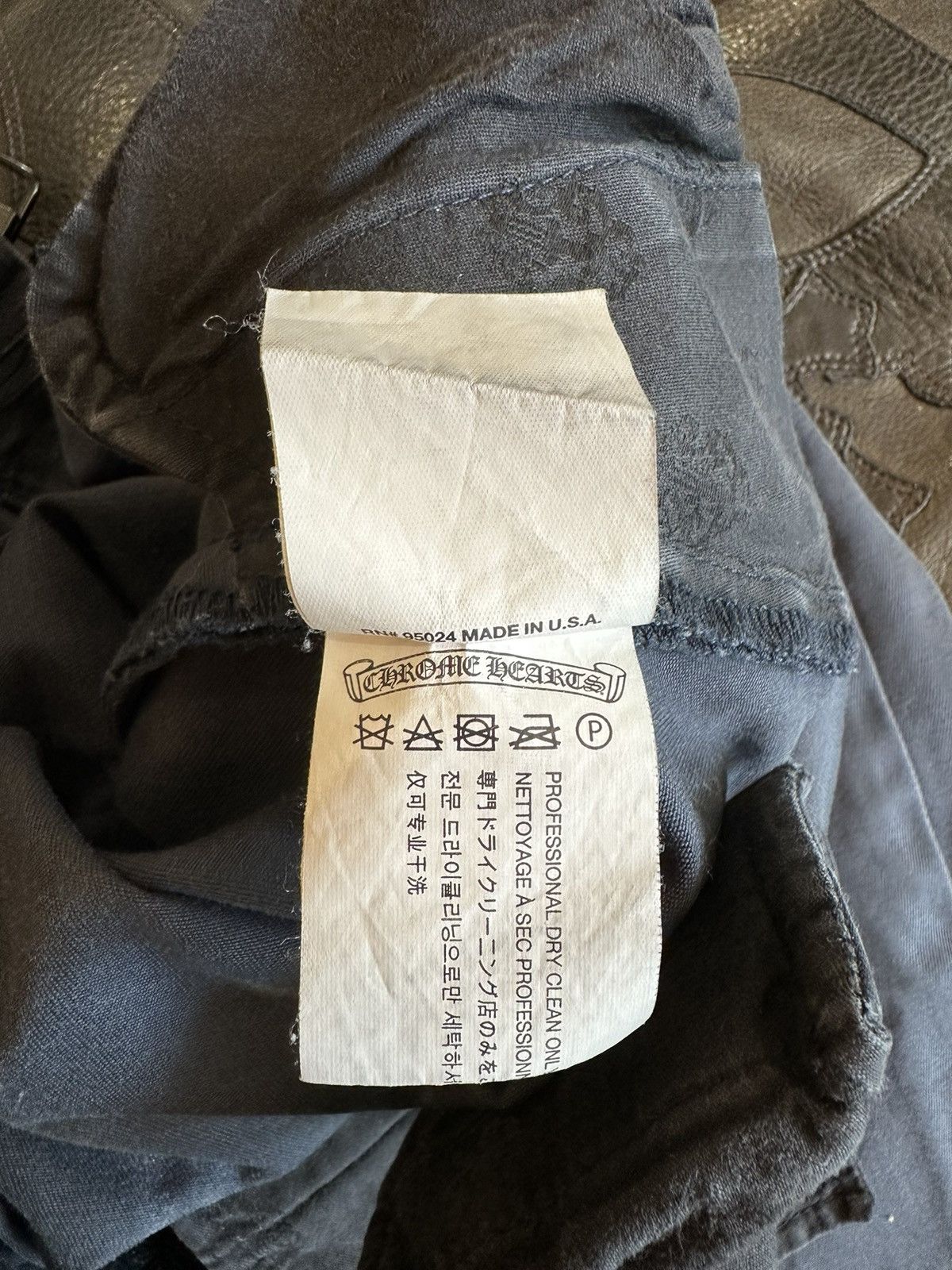 Chrome Hearts CHROME HEARTS KRISTIAN. J. STARK VINTAGE KIDS PANTS Size US 26 / EU 42 - 7 Thumbnail