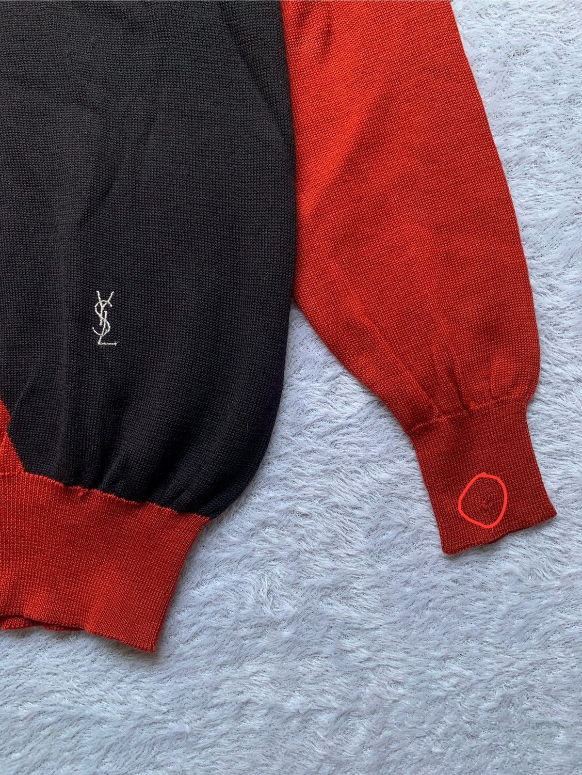 Yves Saint Laurent Vintage 90’s ysl tricots knitwear Size US M / EU 48-50 / 2 - 2 Thumbnail