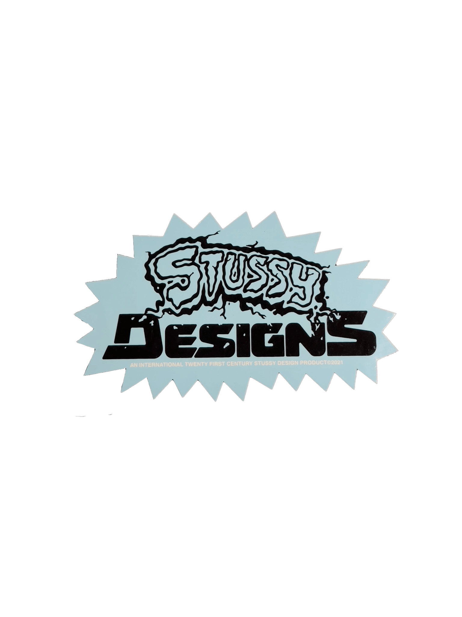 Stussy Stüssy Designs Sticker Blue Size ONE SIZE - 1 Preview