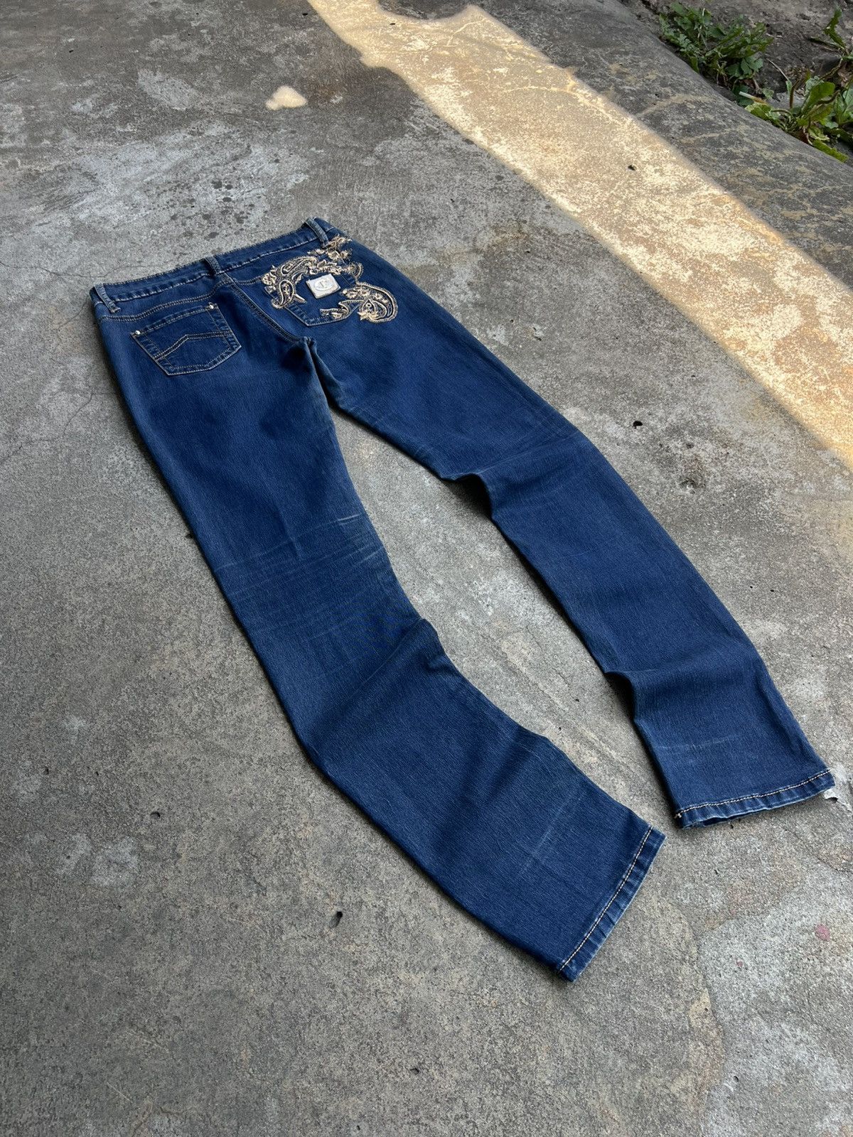 Just Cavalli Crazy Vintage Roberto Cavalli Sexy Jeans Big Logo Just y2k Size 30" / US 8 / IT 44 - 2 Thumbnail