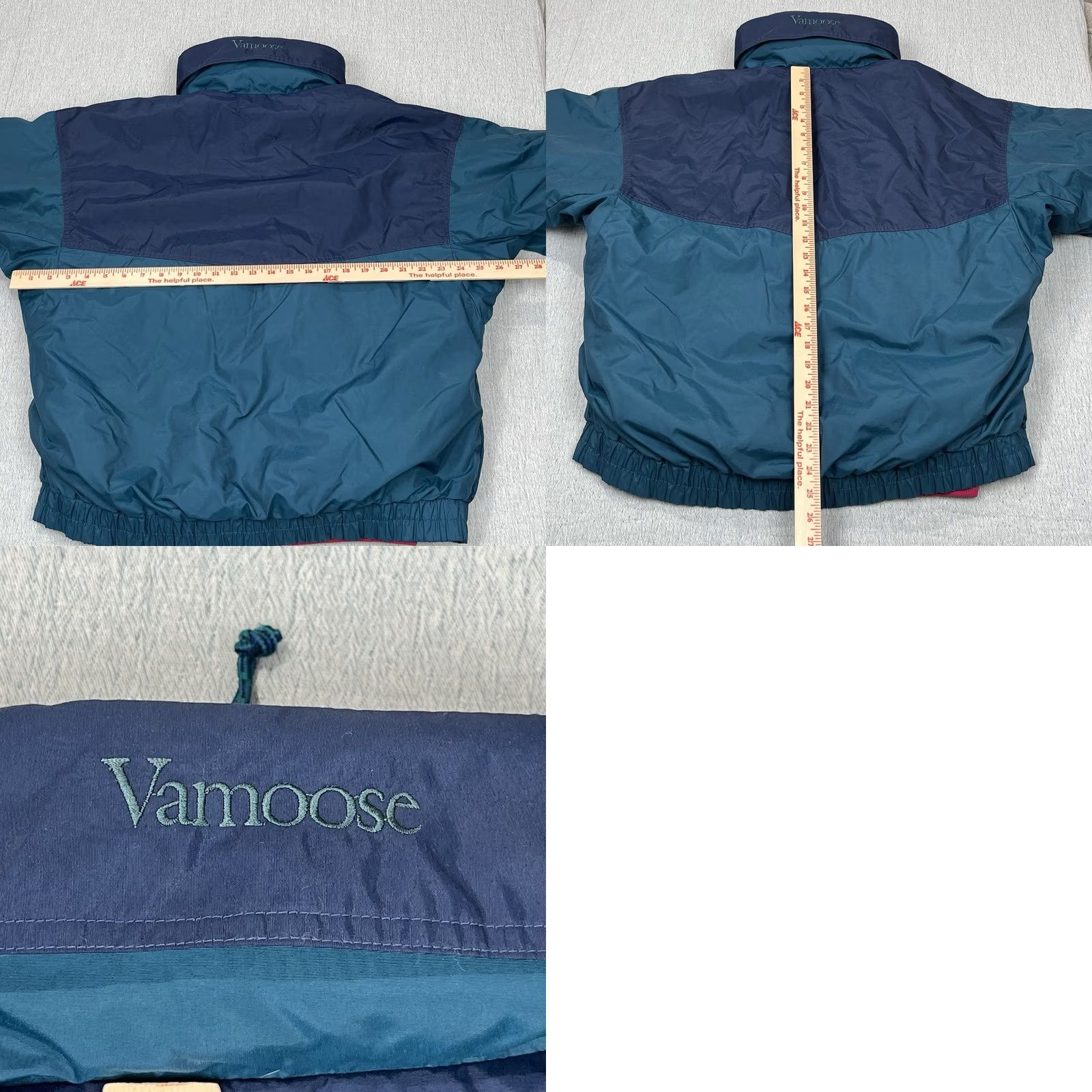 Vintage VTG 90s Columbia Vamoose 3-in-1 Jacket Women's L Green Nylon Winter Hooded Windproof Waterproof Zip Pockets Size L / US 10 / IT 46 - 9 Thumbnail