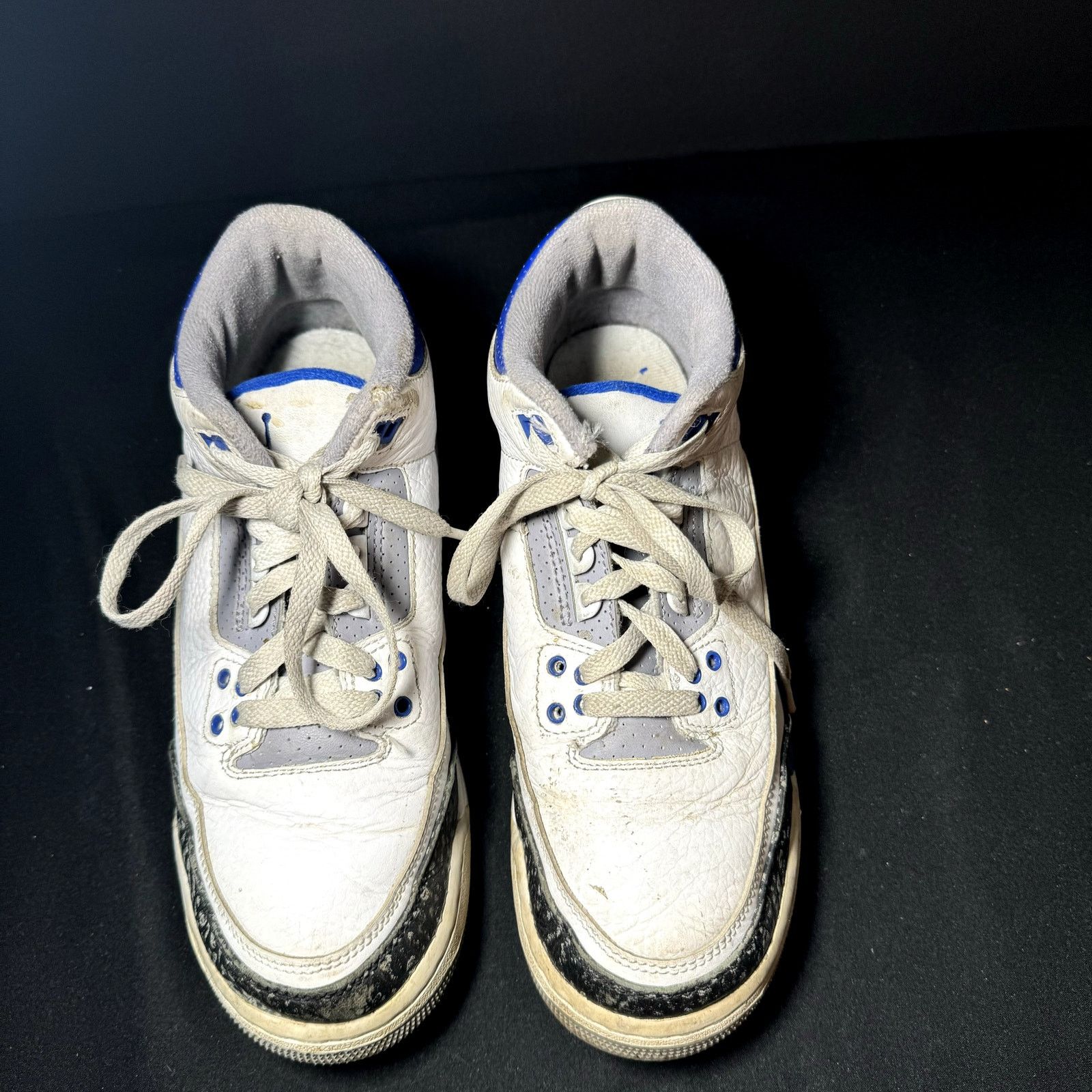 Jordan Brand × Nike Nike Air Jordan 3 Retro GS Racer Blue Men's Shoes - Size 7 Size US 7 / EU 40 - 4 Thumbnail