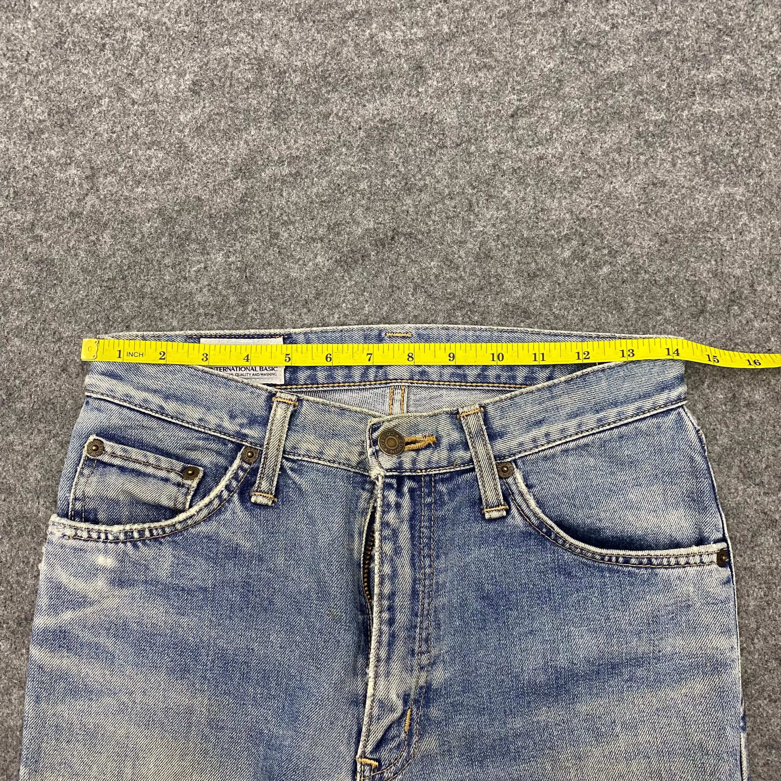 Edwin 💥Best Offer💥Vintage Edwin 502 Distressed Denim Size US 28 / EU 44 - 4 Thumbnail