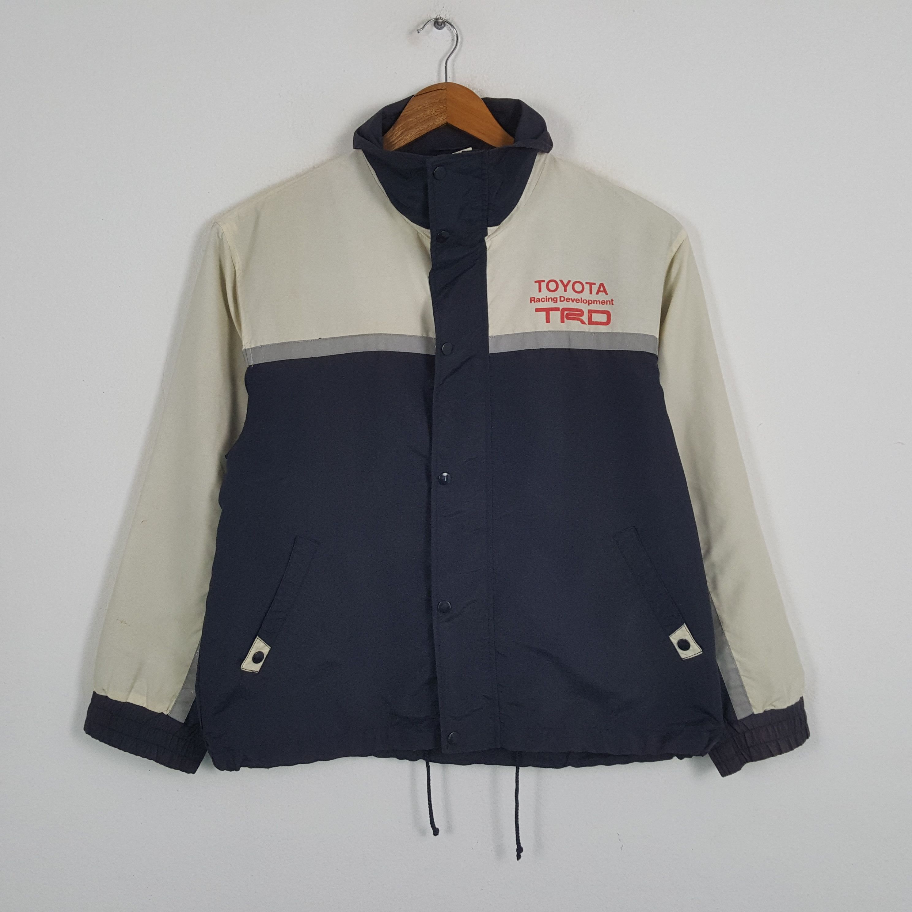 Japanese Brand × Vintage Vintage TRD TOYOTA DEVELOPMENT Japanese Racing Team Jacket Size US XL / EU 56 / 4 - 3 Thumbnail
